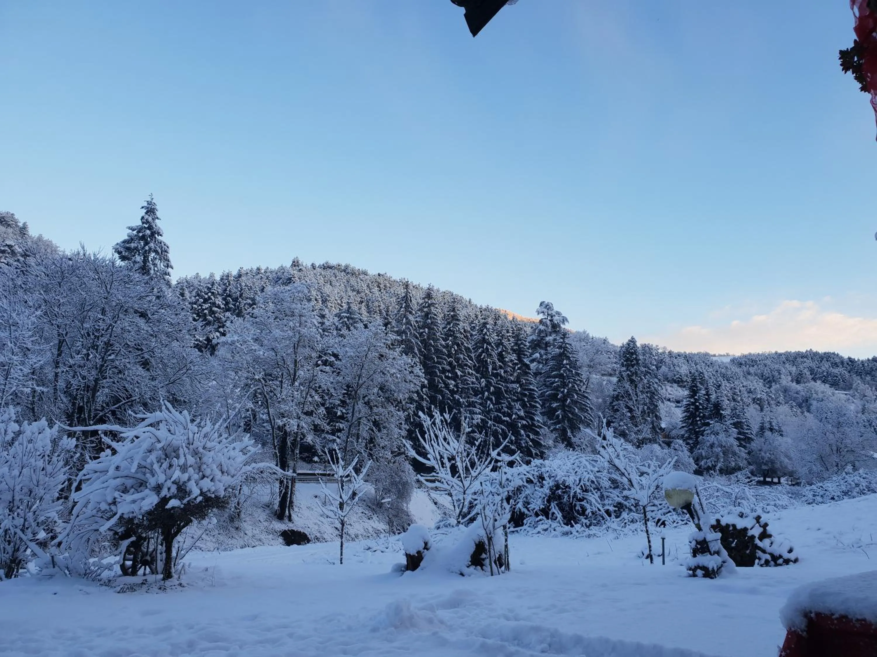 Natural landscape in B&B il Bagarello