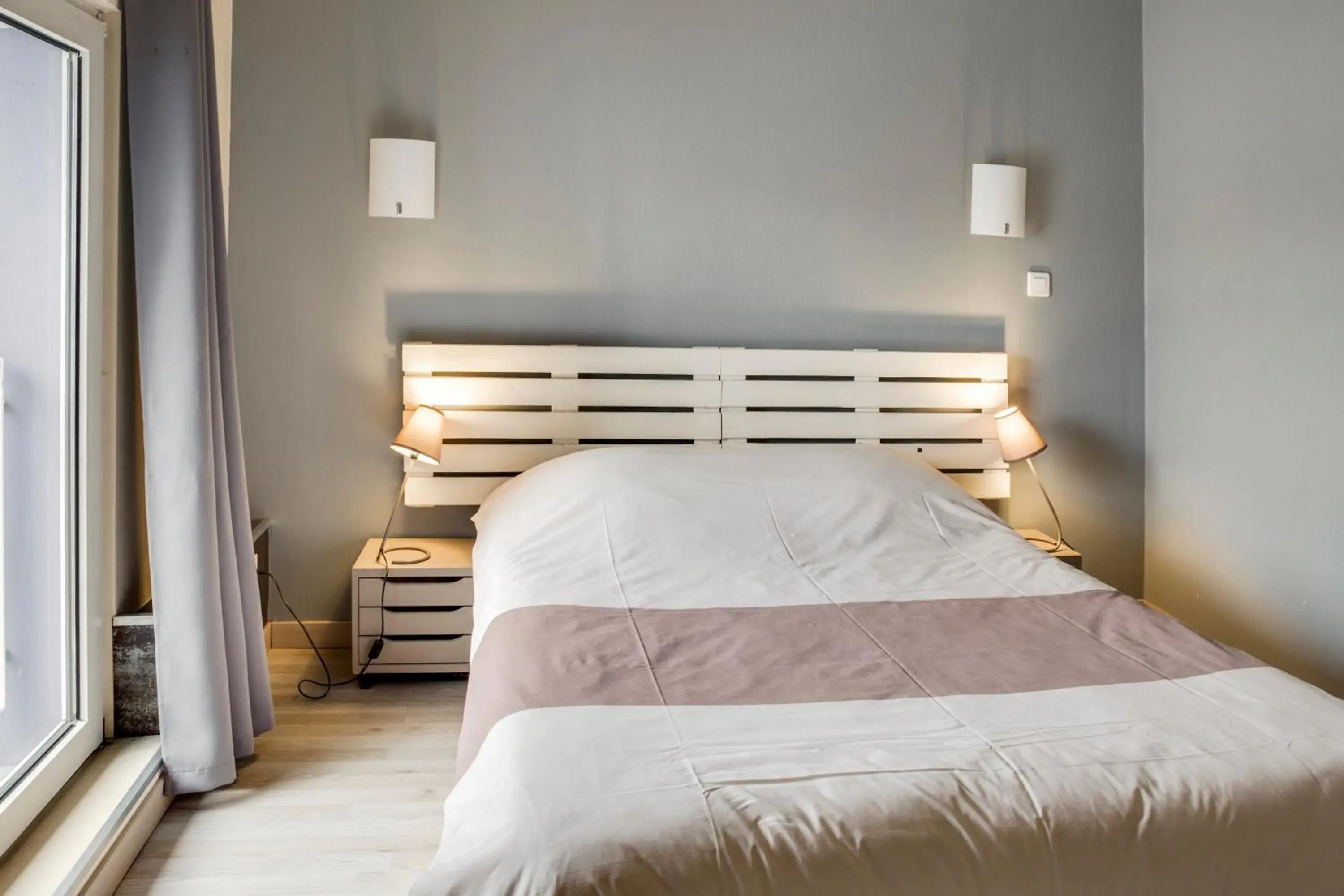 Double Room in Hotel Restaurant De La Poste Mulhouse Ottmarsheim Double Room in Hotel Restaurant De La Poste Mulhouse Ottmarsheim