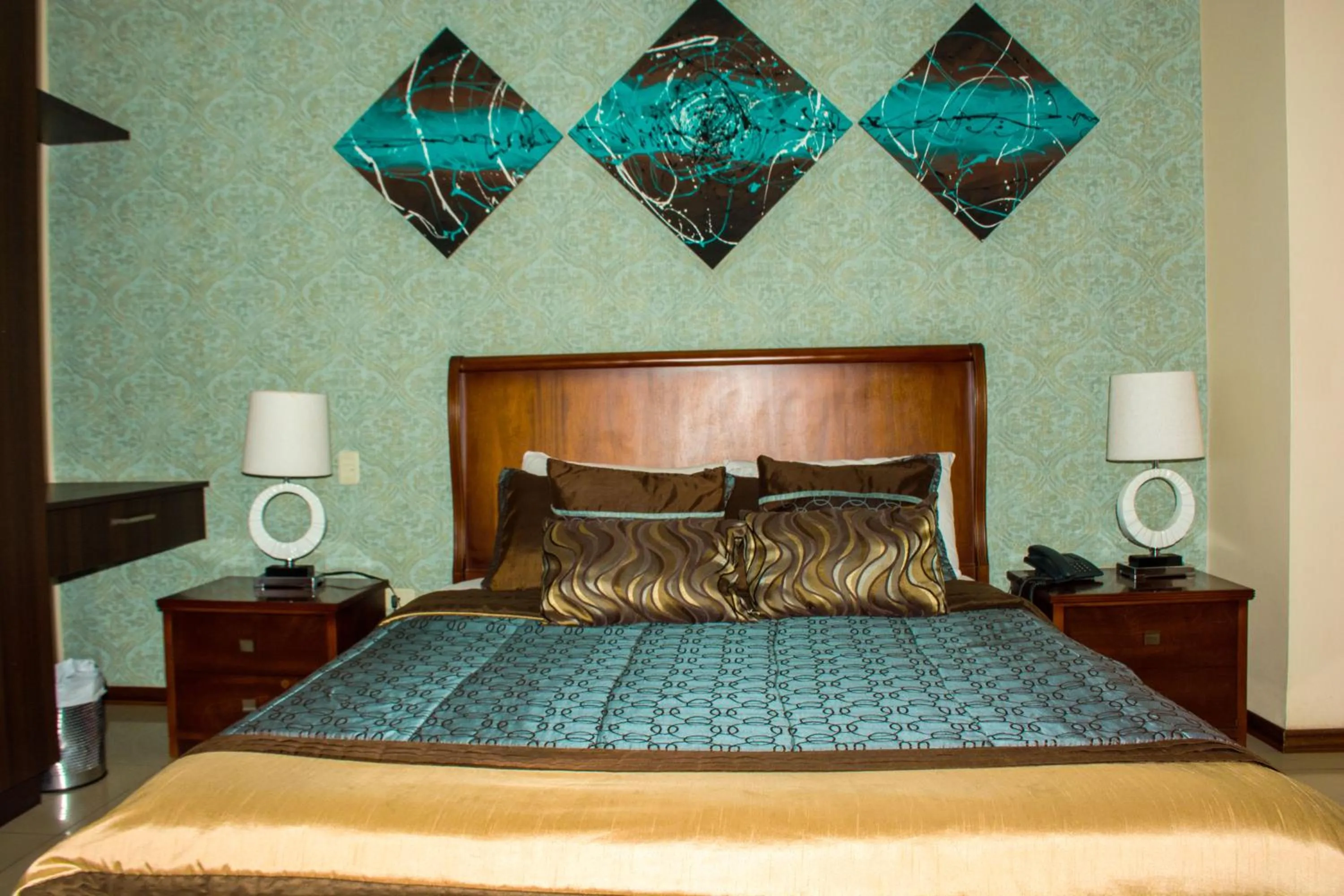 Bed in Alejandrina Hotel