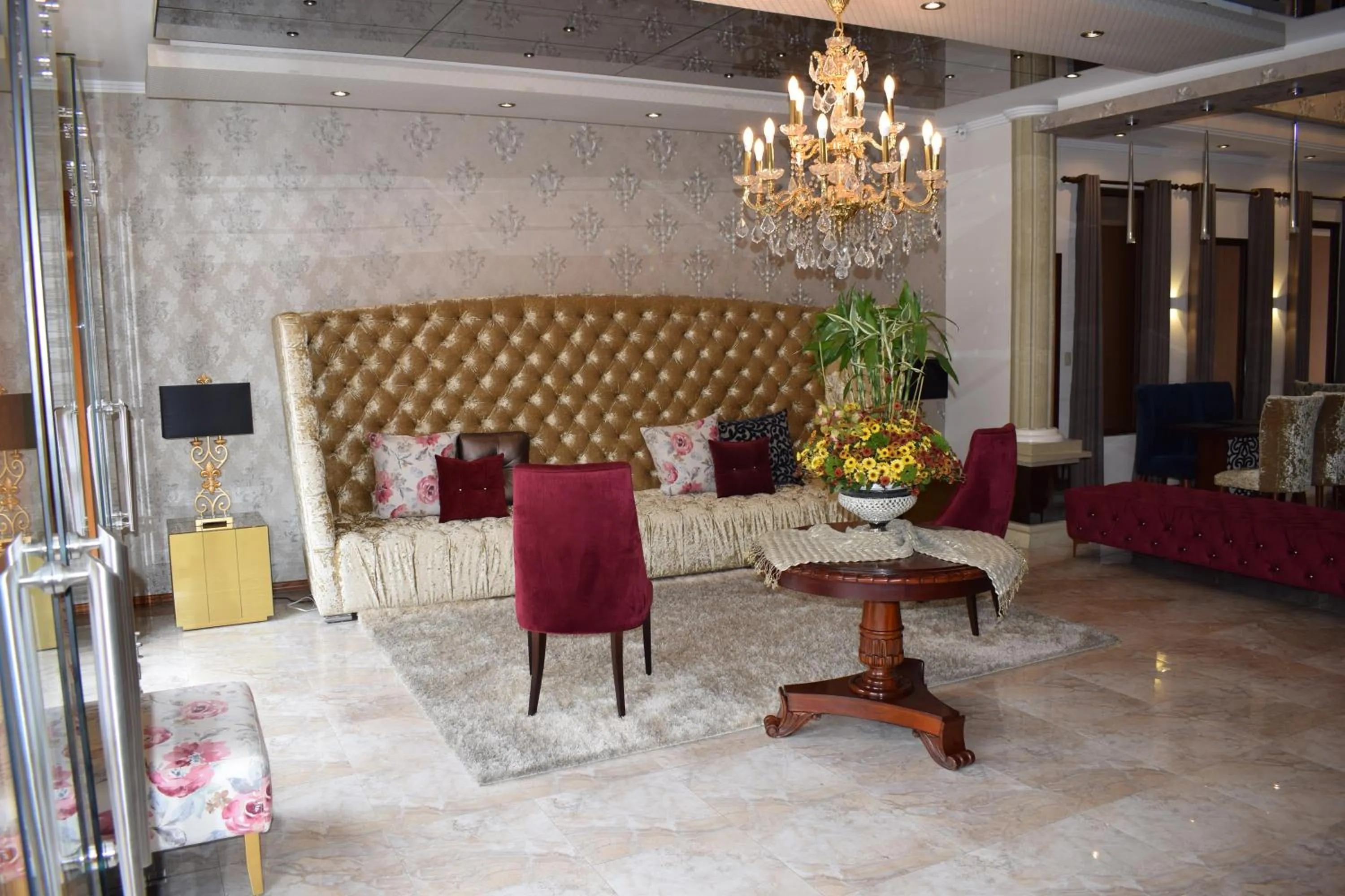 Living room in Alejandrina Hotel