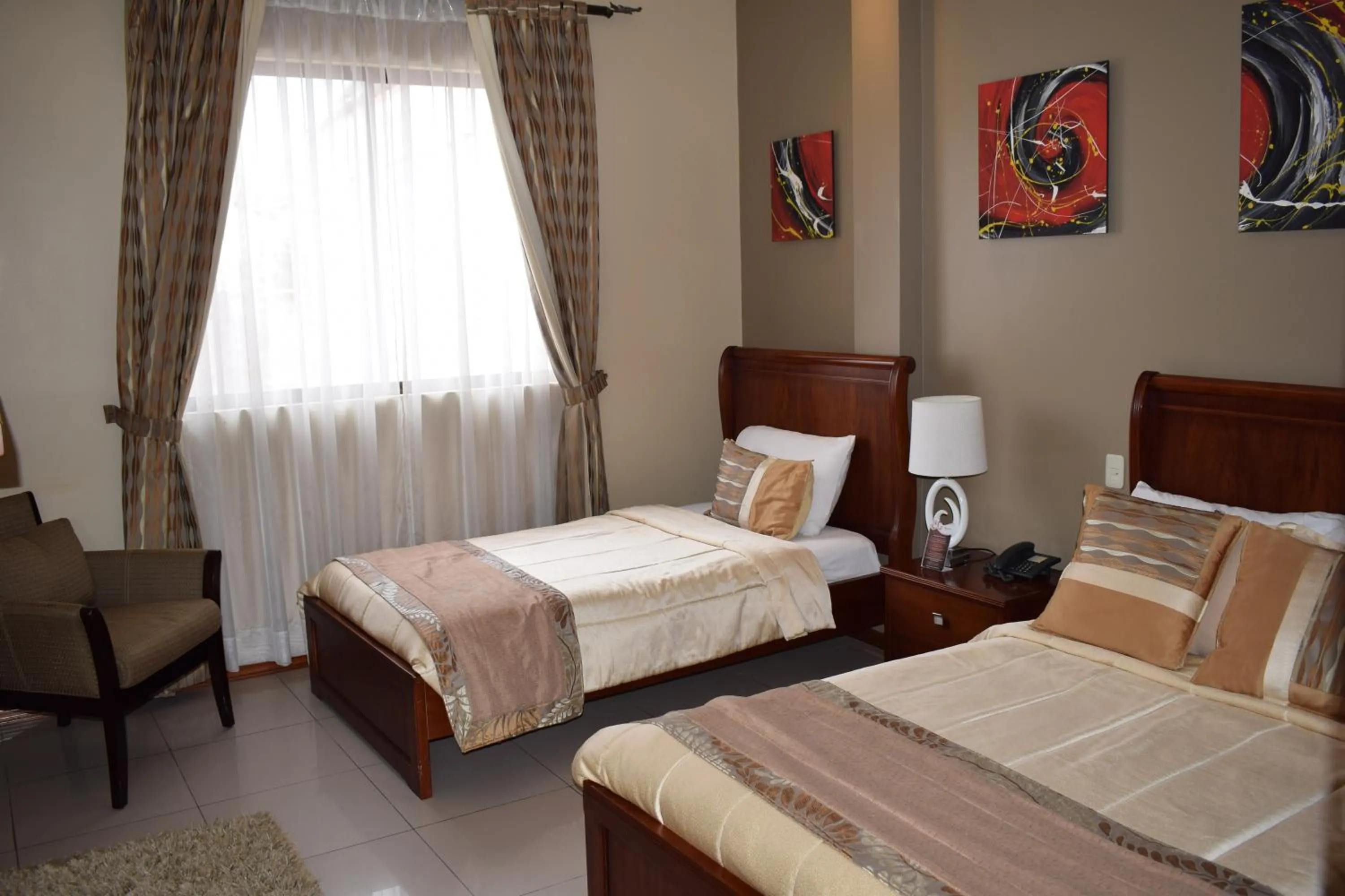 Photo of the whole room, Bed in Alejandrina Hotel