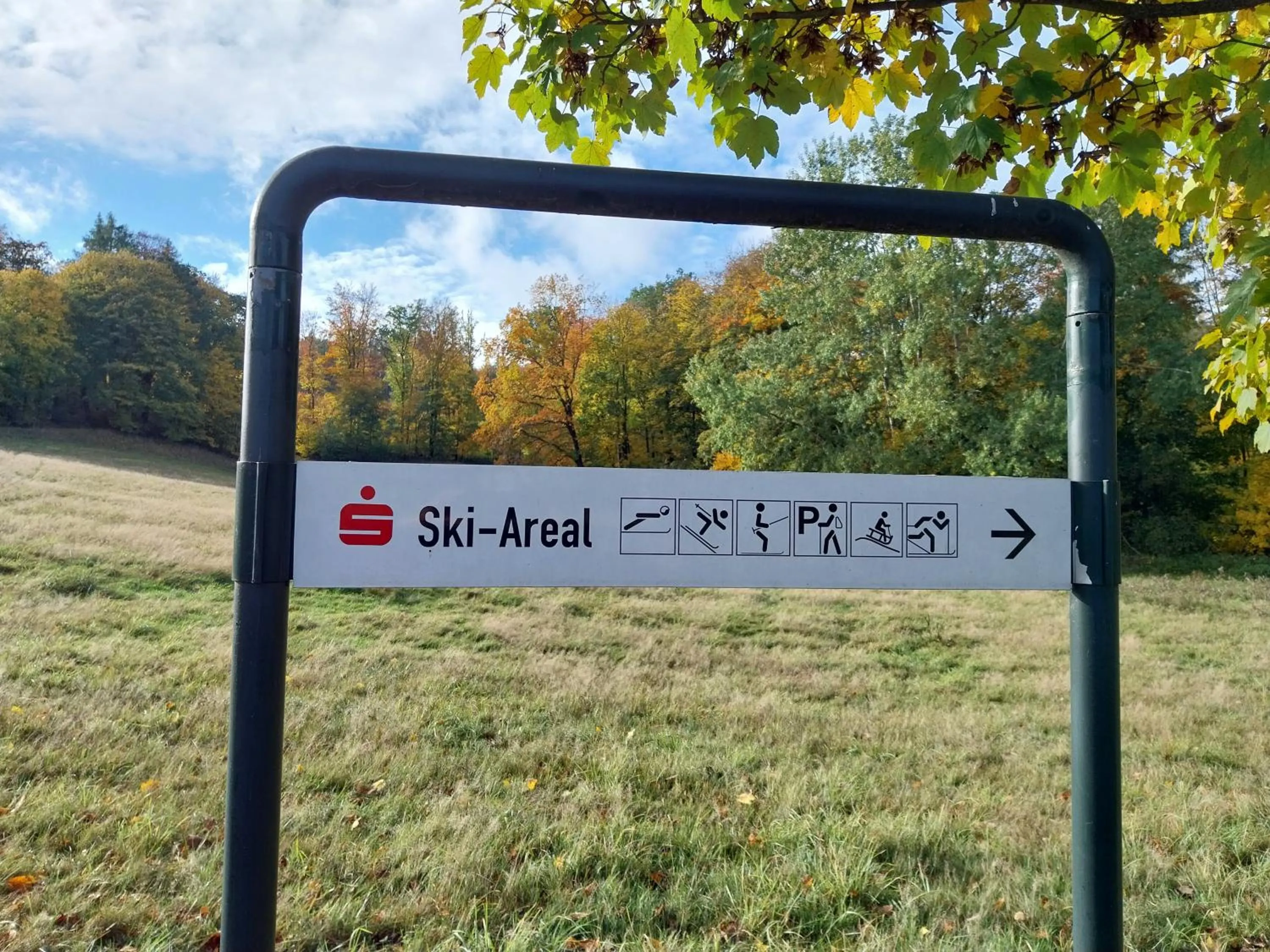 Natural landscape in Landhotel Waldschlößchen mit Gaststube