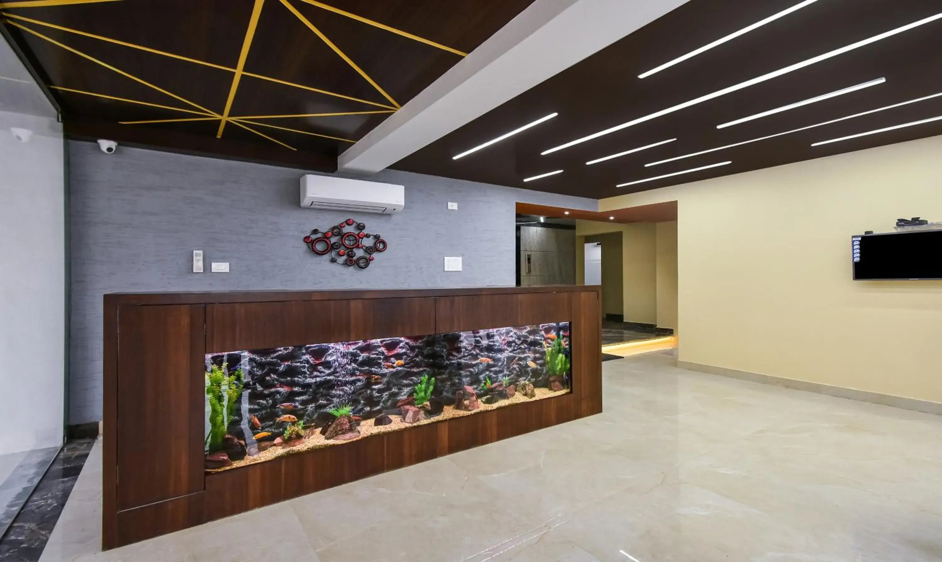 Lobby or reception in Treebo Samhaar Residency Thoraipakkam Lobby or reception in Treebo Samhaar Residency Thoraipakkam