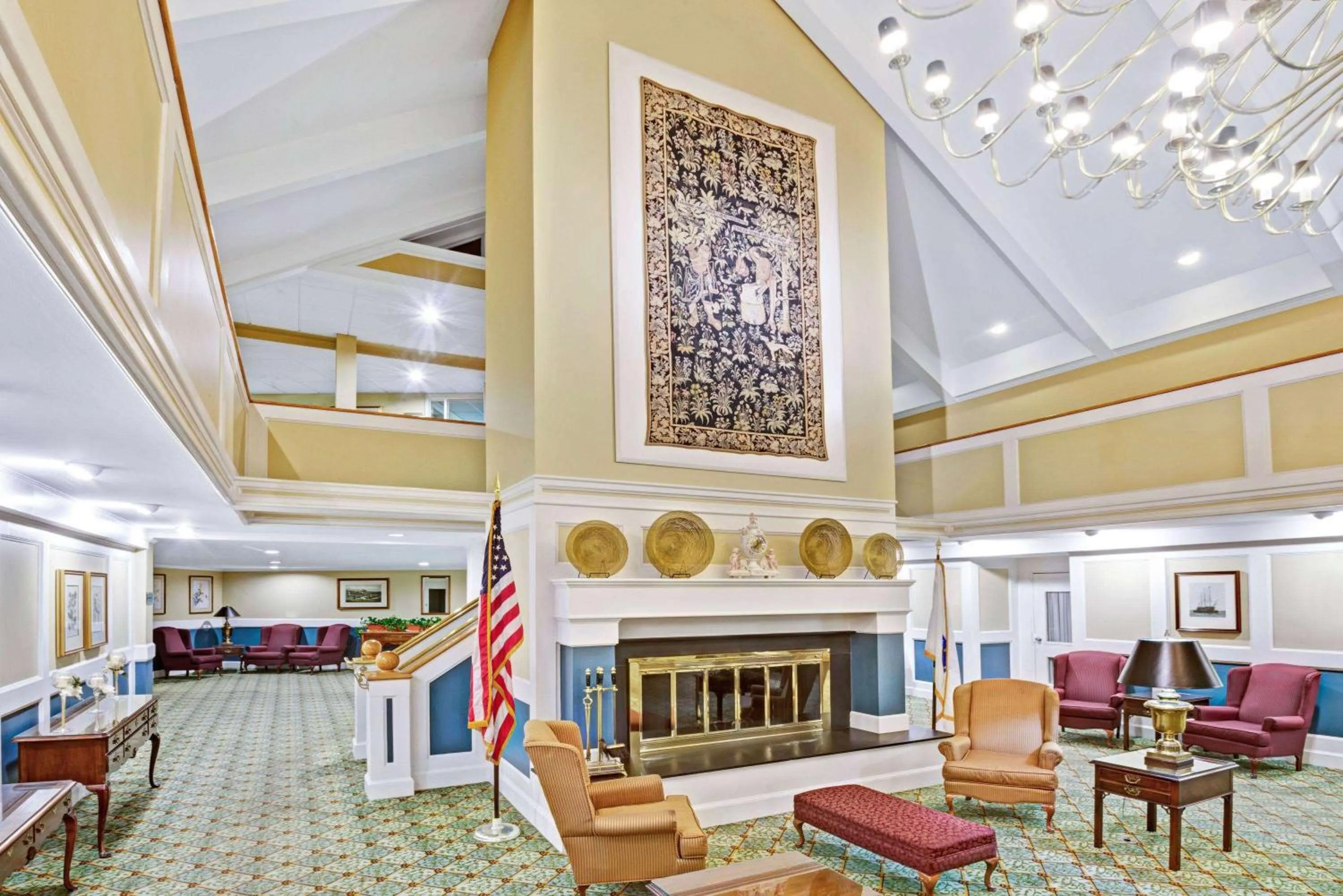Lobby or reception in Ramada by Wyndham Seekonk Providence Area