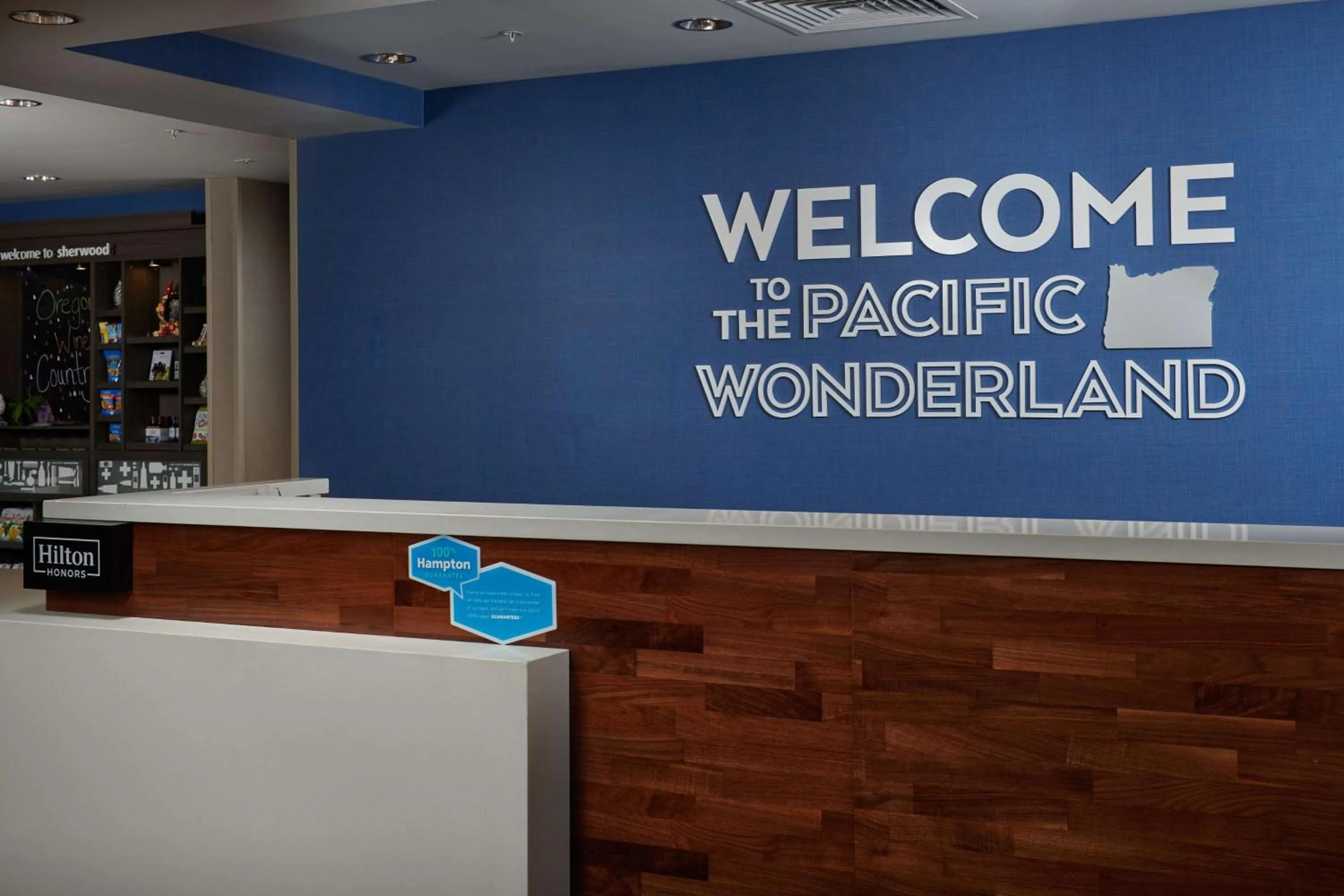 Lobby or reception in Hampton Inn Sherwood Portland