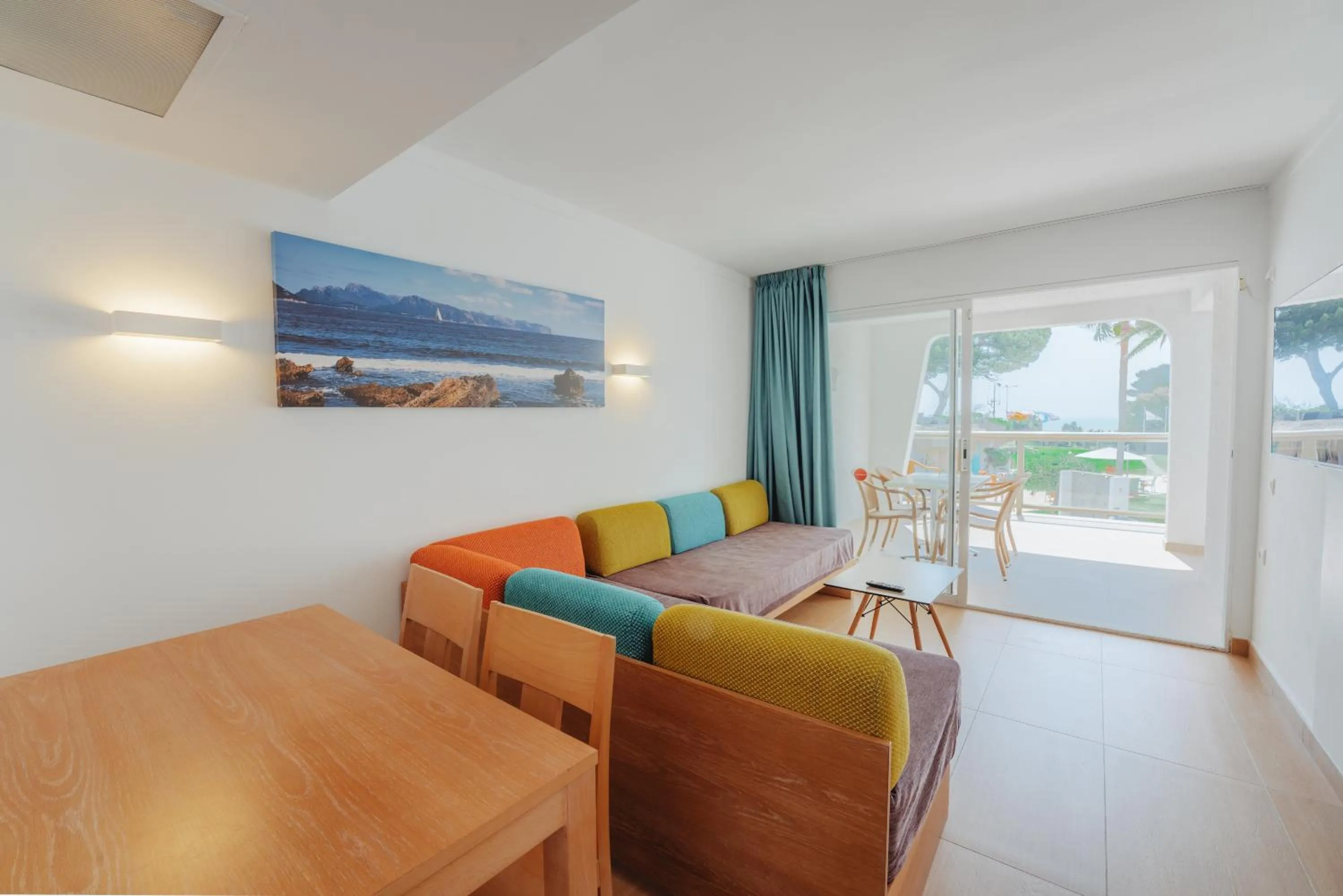 Living room in Aparthotel Ses Fotges