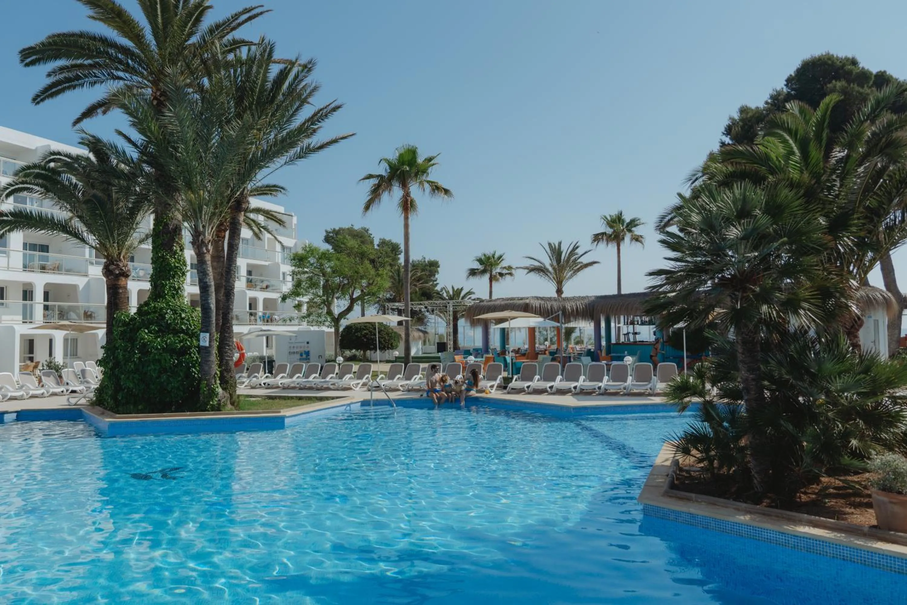 Swimming pool in Aparthotel Ses Fotges