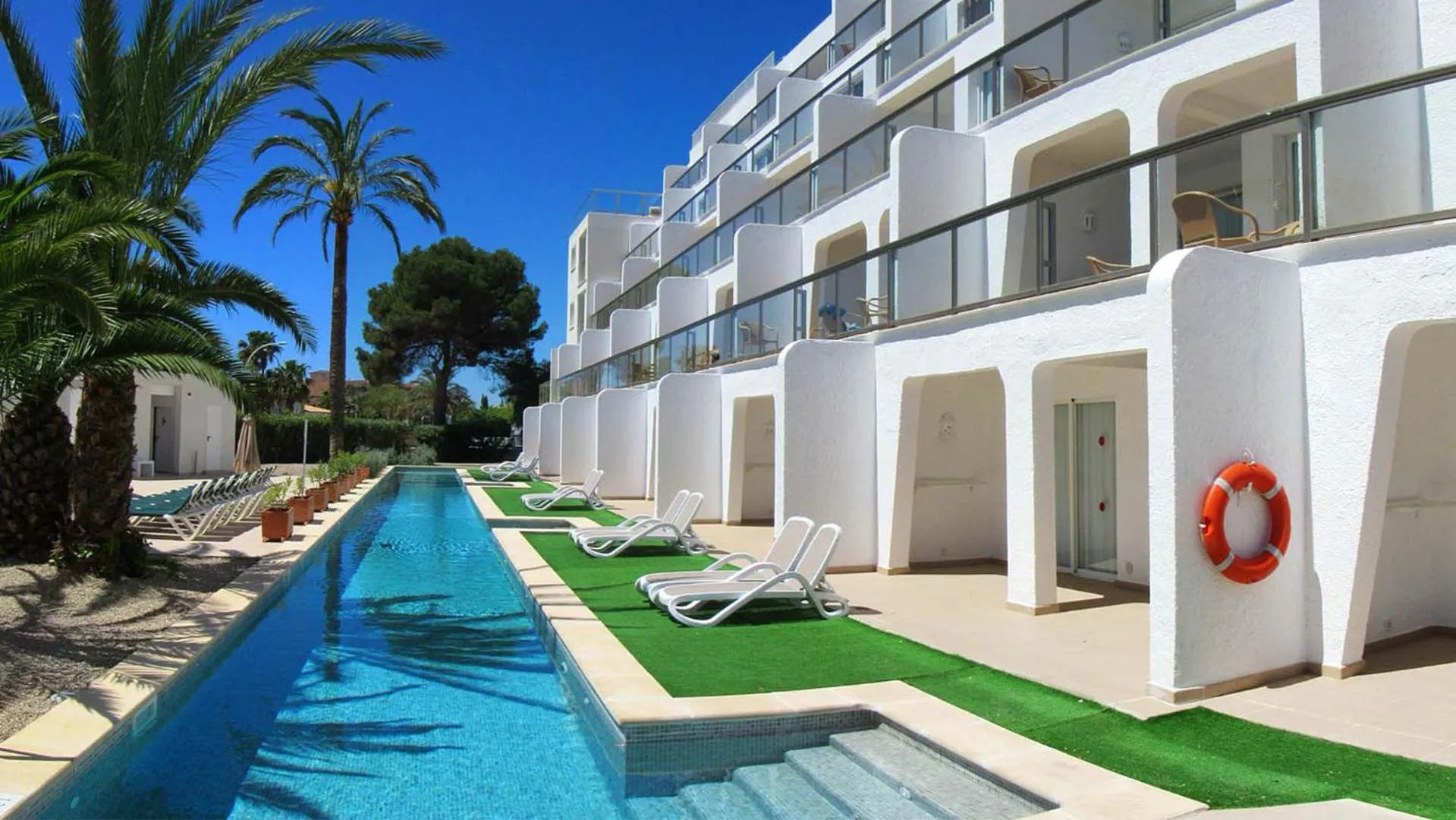 Balcony/Terrace in Aparthotel Ses Fotges