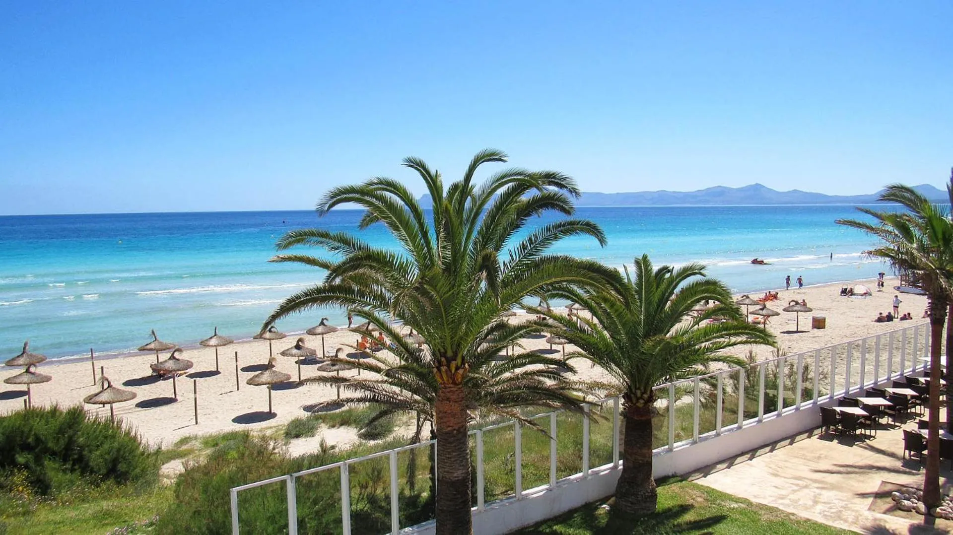 Balcony/Terrace in Aparthotel Ses Fotges