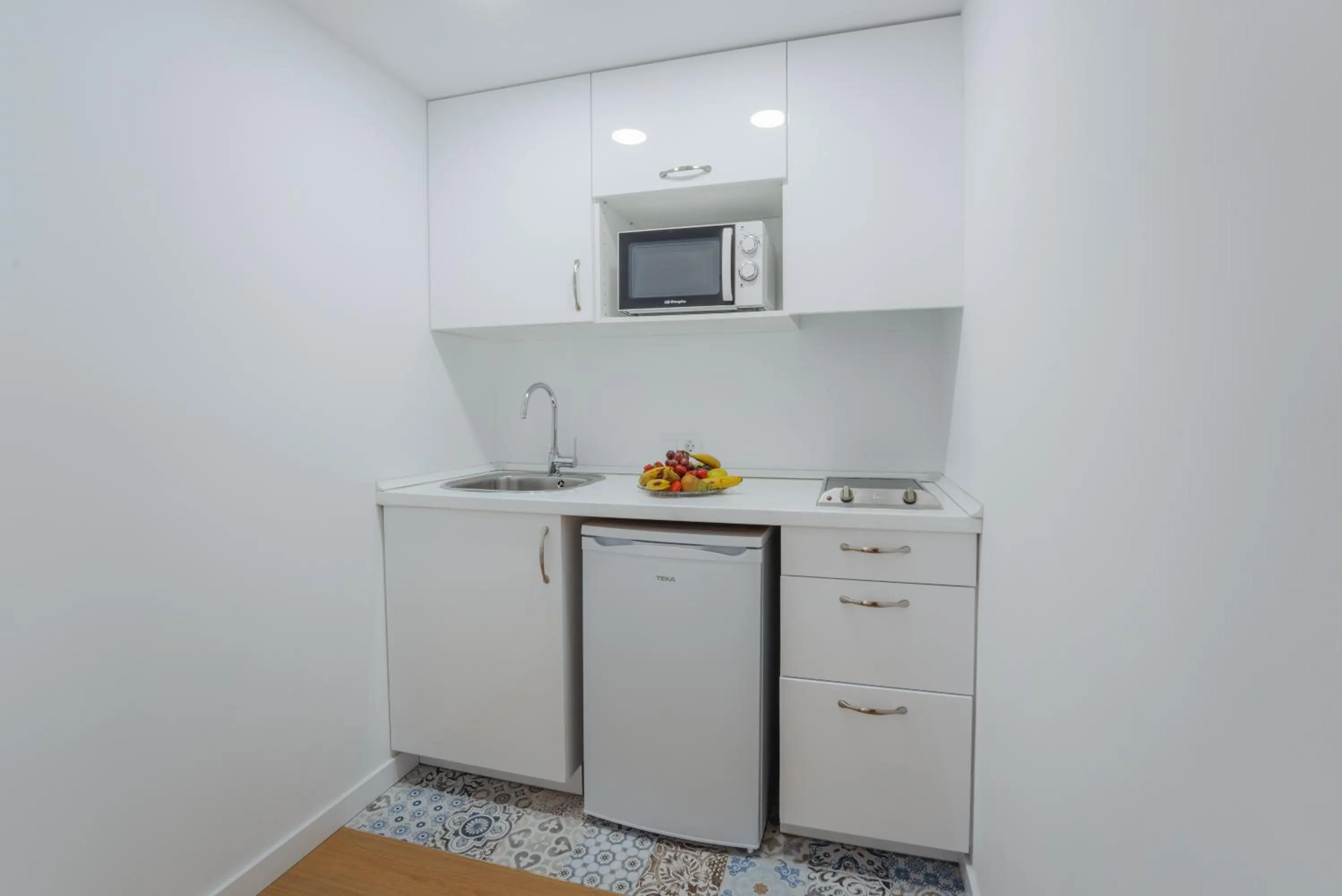 Kitchen or kitchenette in Aparthotel Ses Fotges