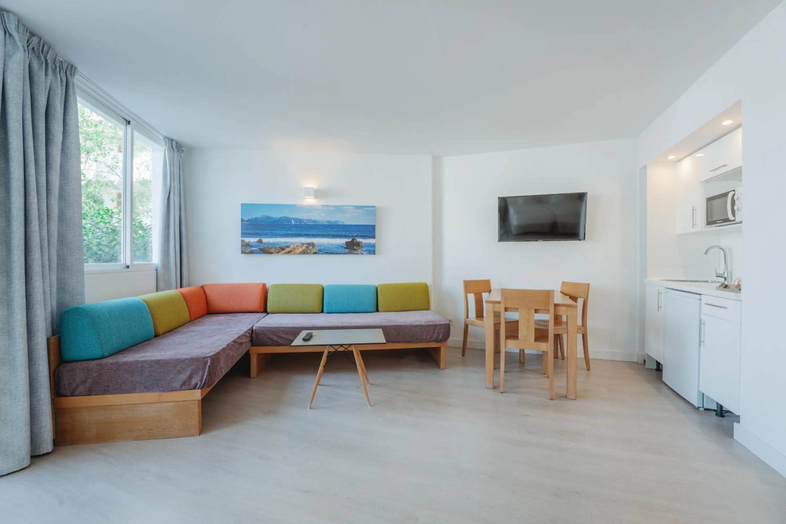 Living room in Aparthotel Ses Fotges