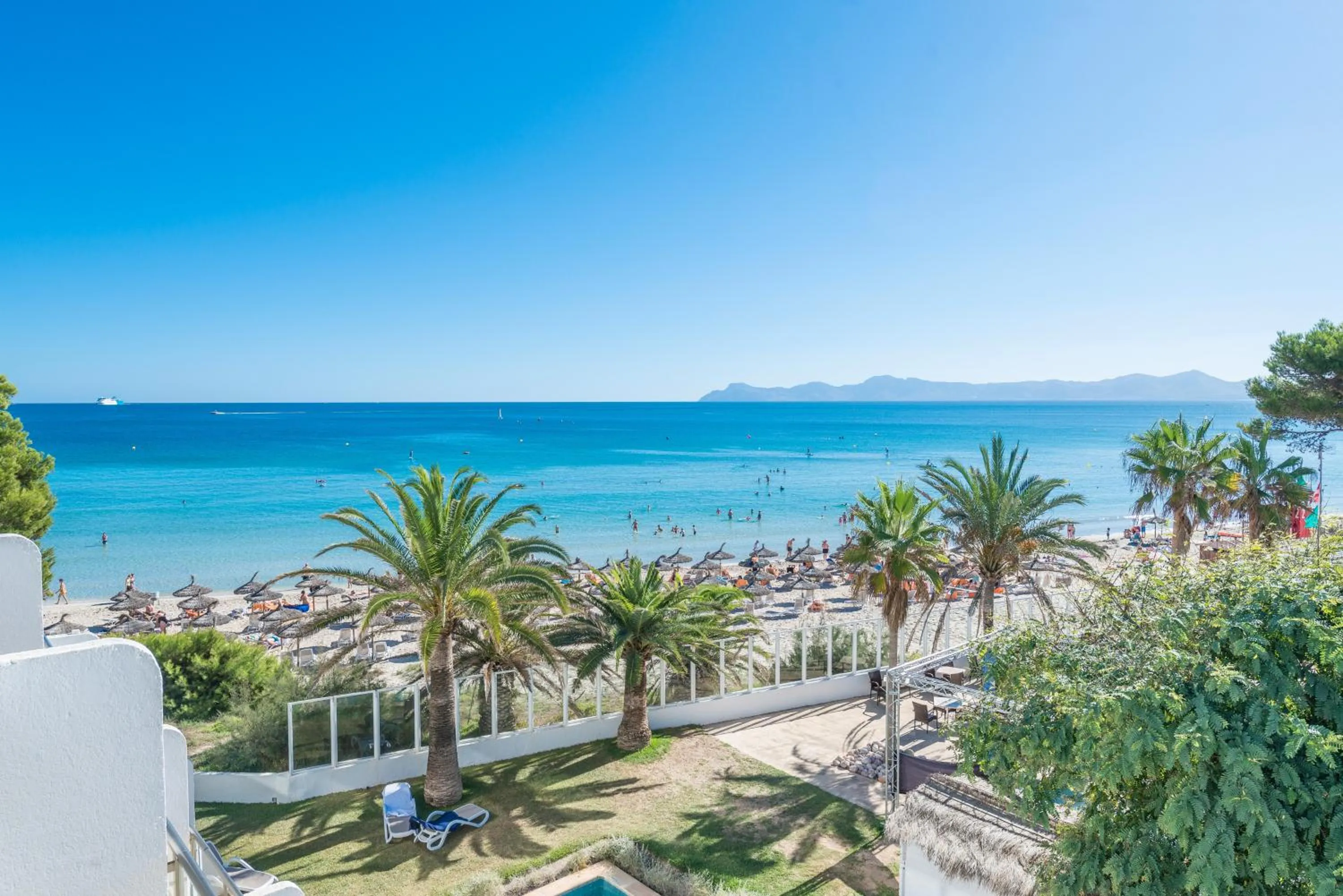 Balcony/Terrace in Aparthotel Ses Fotges