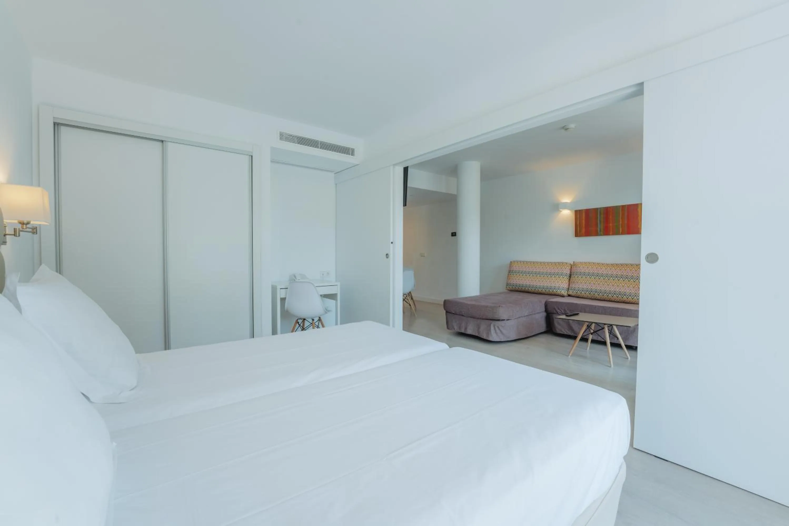 Bed in Aparthotel Ses Fotges