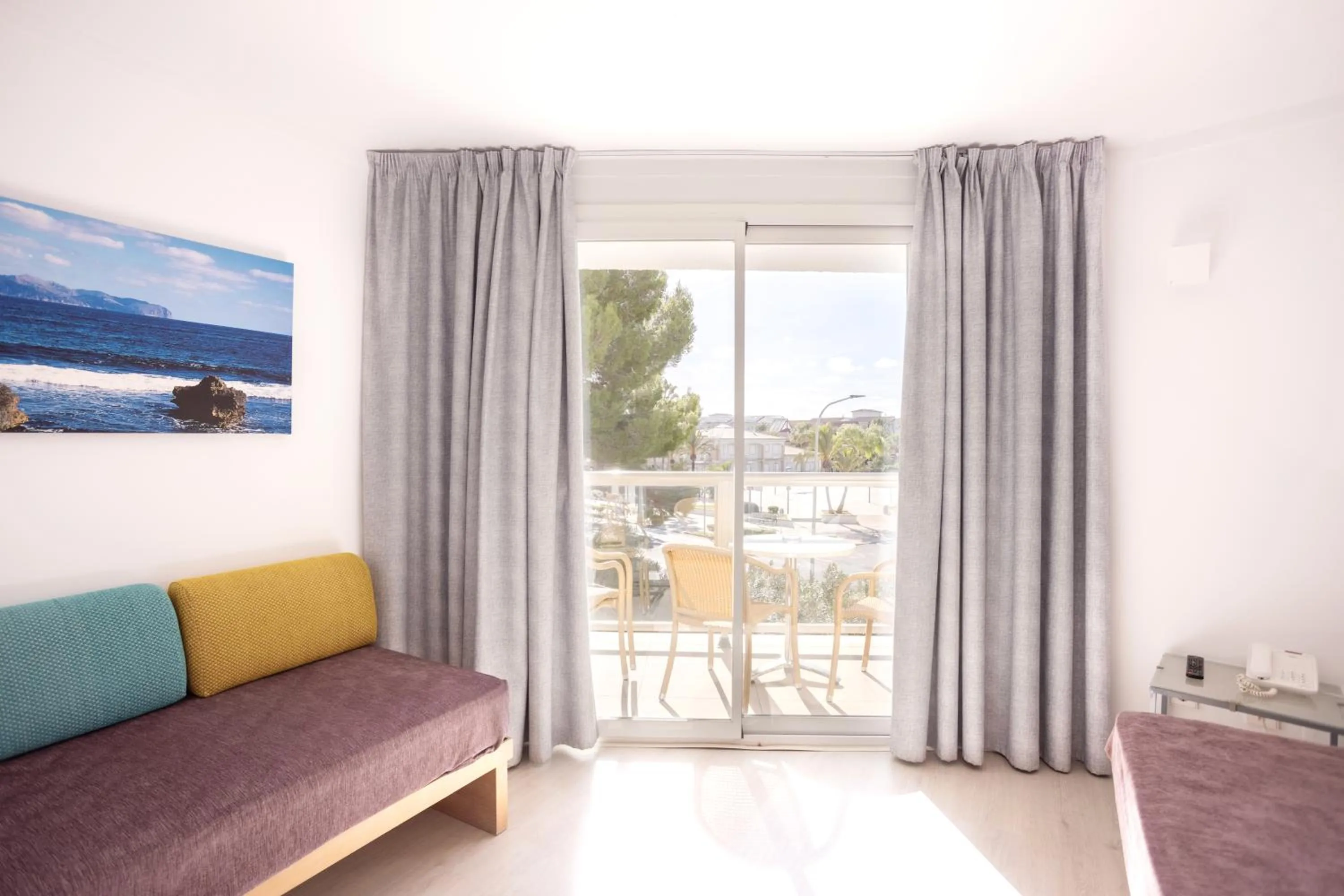 Living room in Aparthotel Ses Fotges