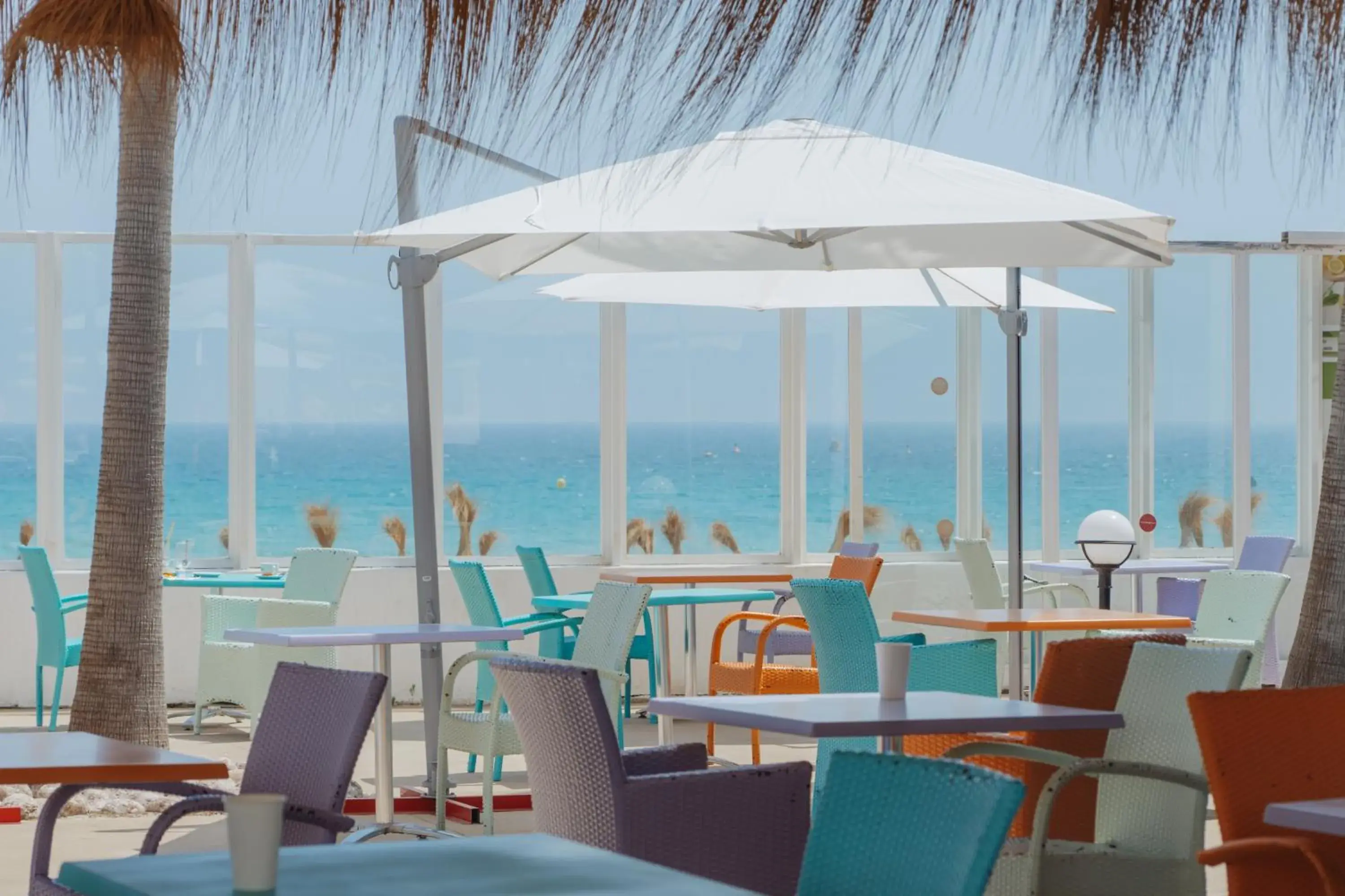 Sea view in Aparthotel Ses Fotges Sea view in Aparthotel Ses Fotges