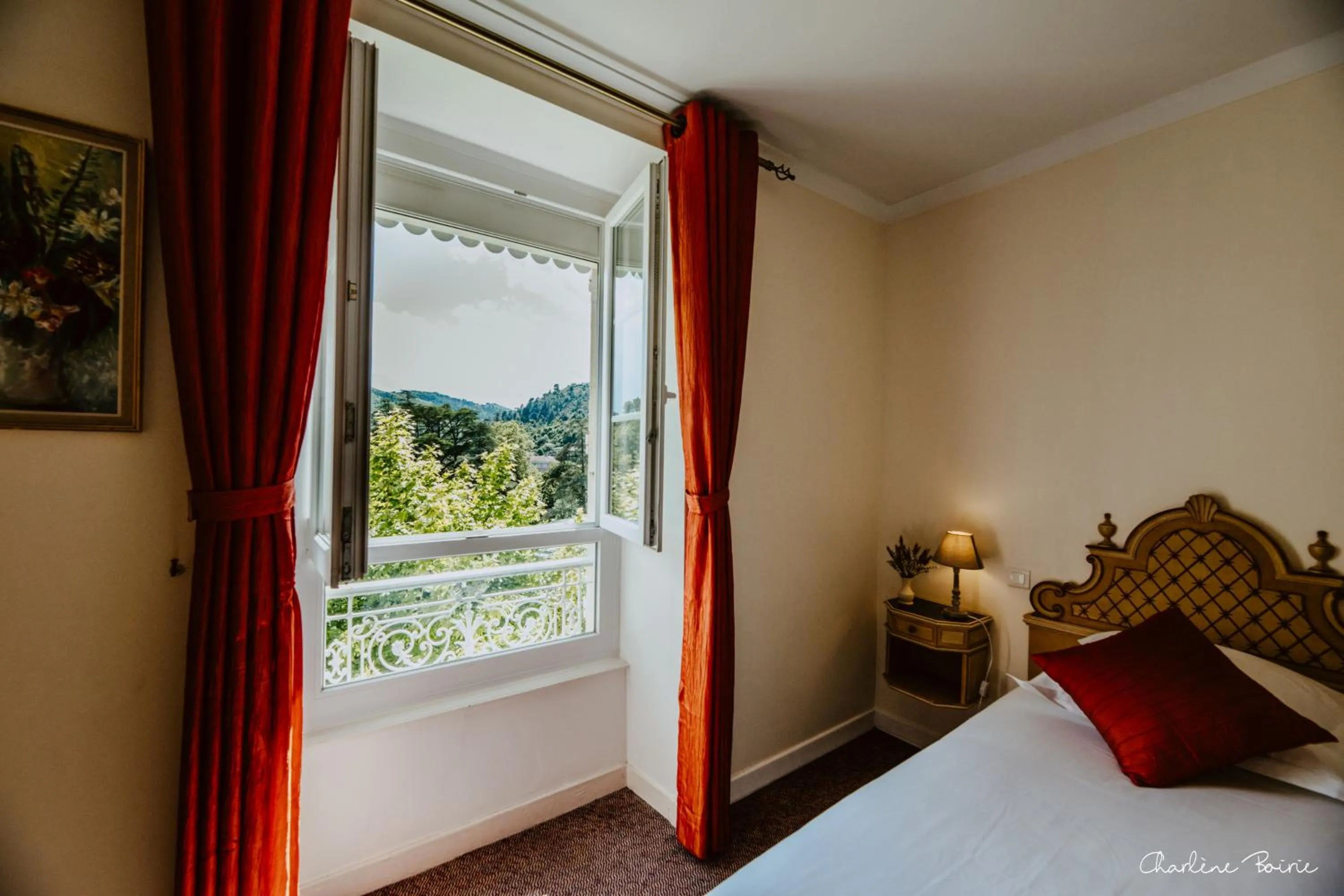 Bed in Grand Hotel Des Bains & Villas des Bains
