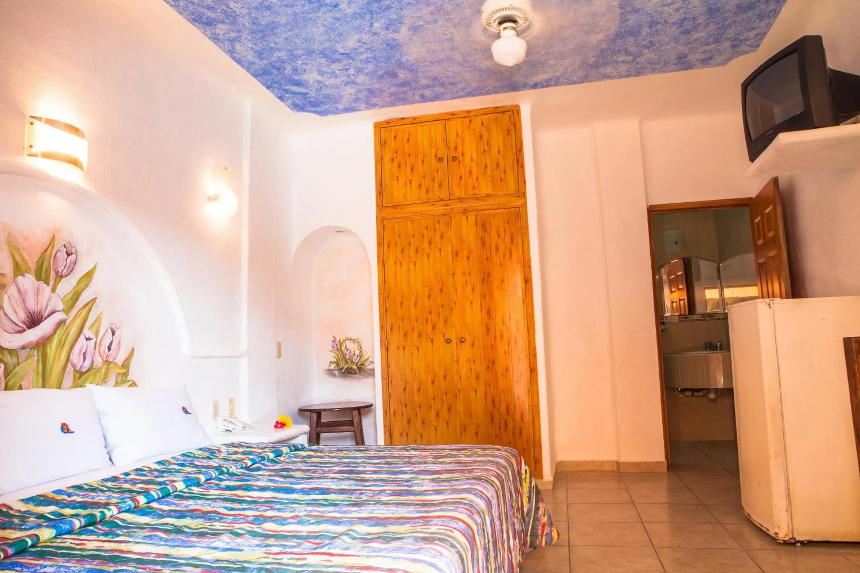 Bedroom, Bed in Hotel La Alondra