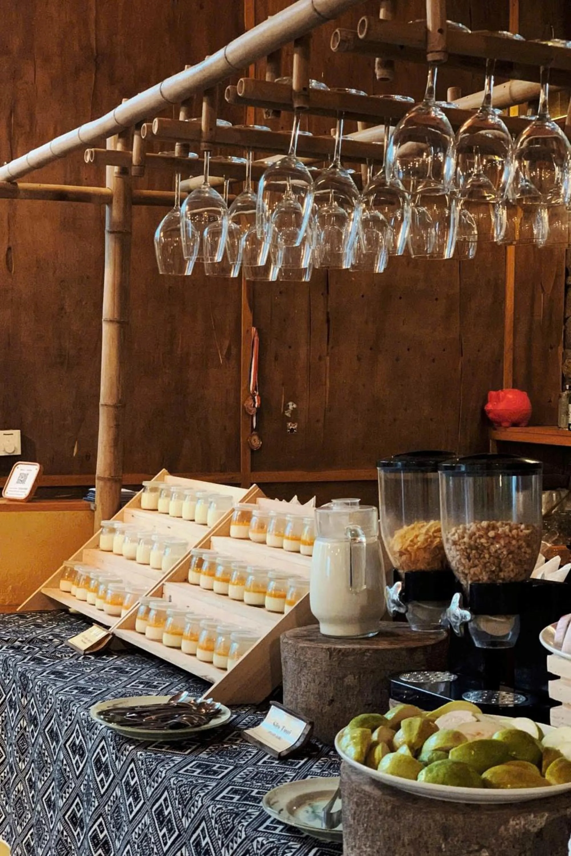 Food and drinks in Bakhan Village Resort