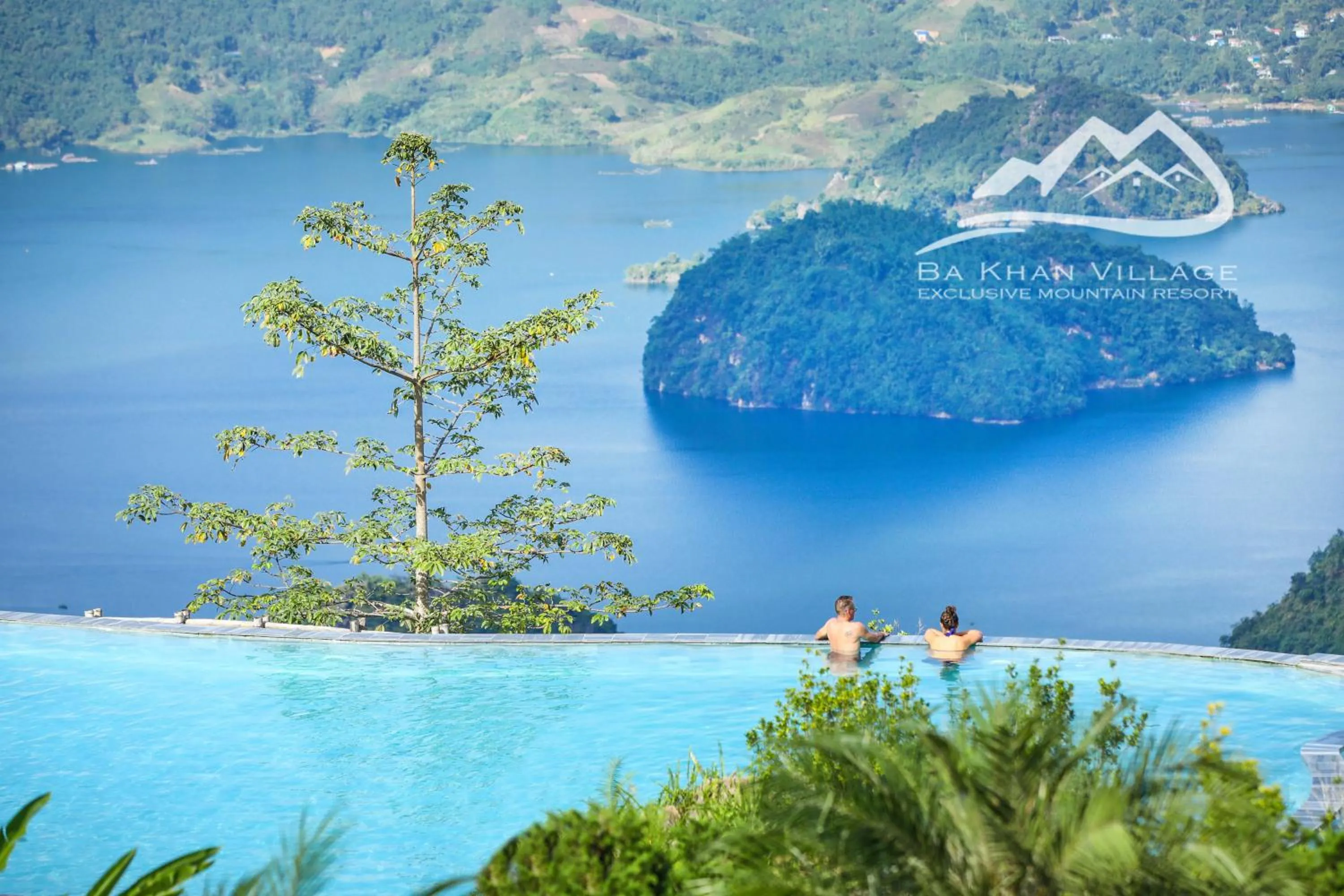 Swimming pool in Bakhan Village Resort