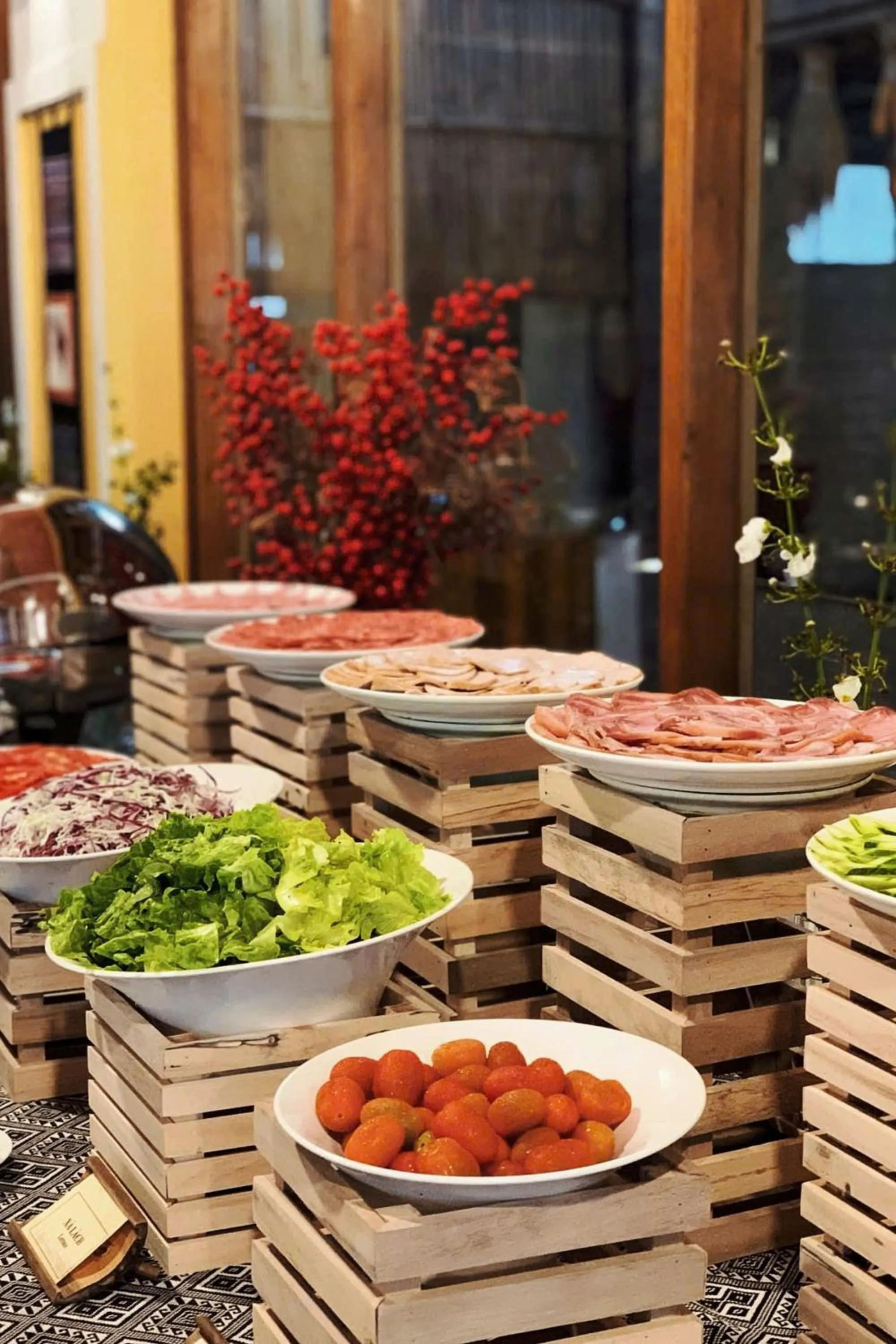 Food and drinks in Bakhan Village Resort