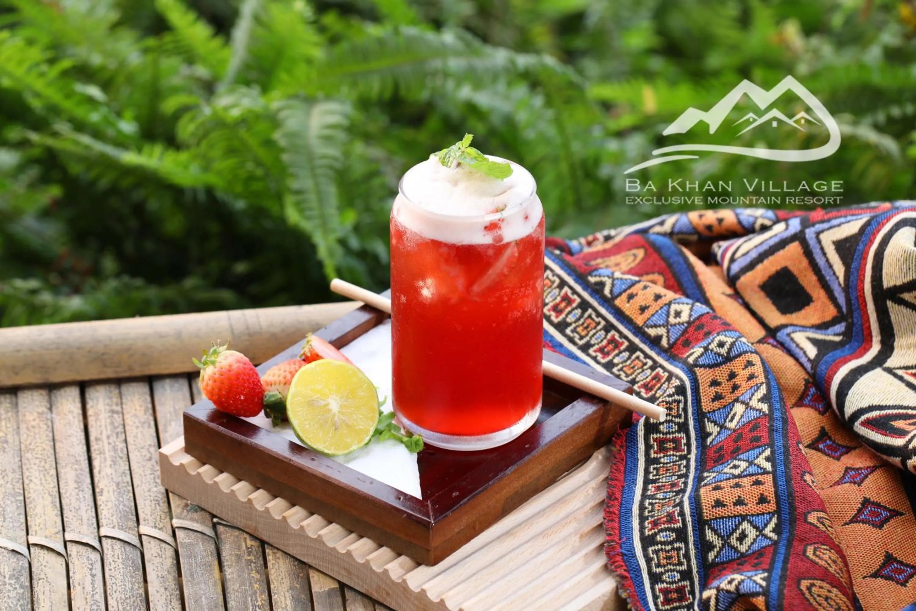 Food and drinks in Bakhan Village Resort