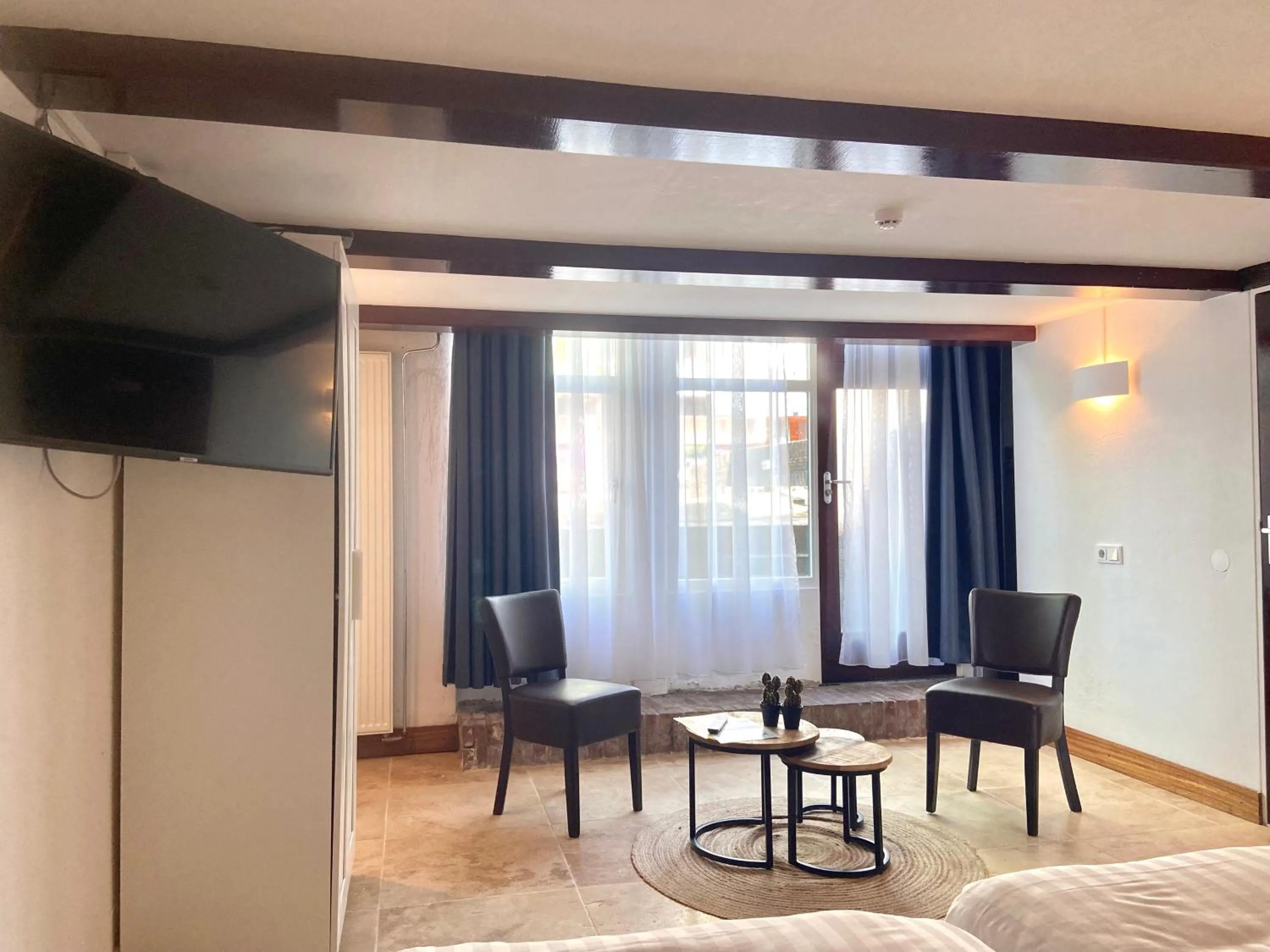 Seating area in Bed & Ontbijt Haddock