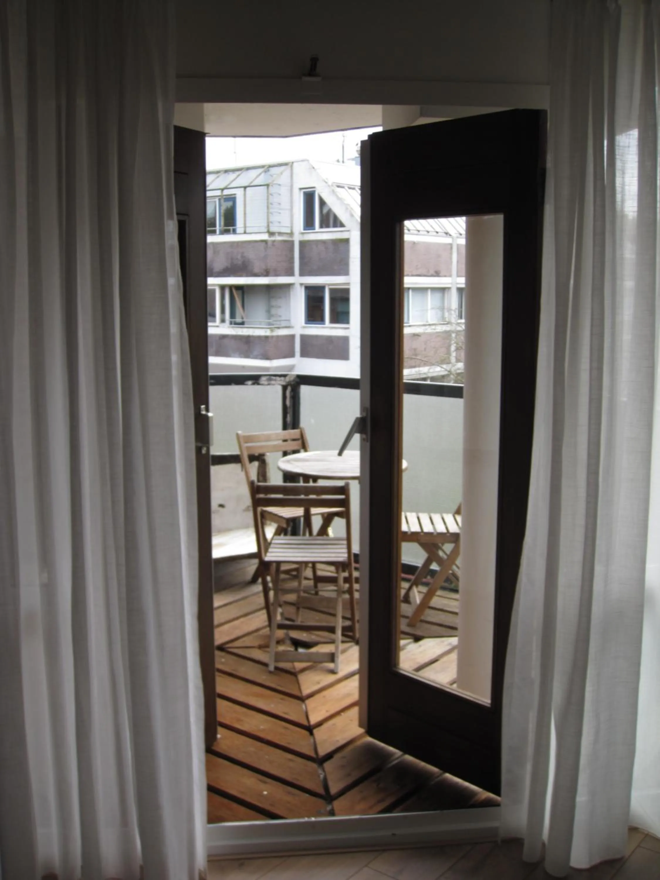 Balcony/Terrace in Bed & Ontbijt Haddock