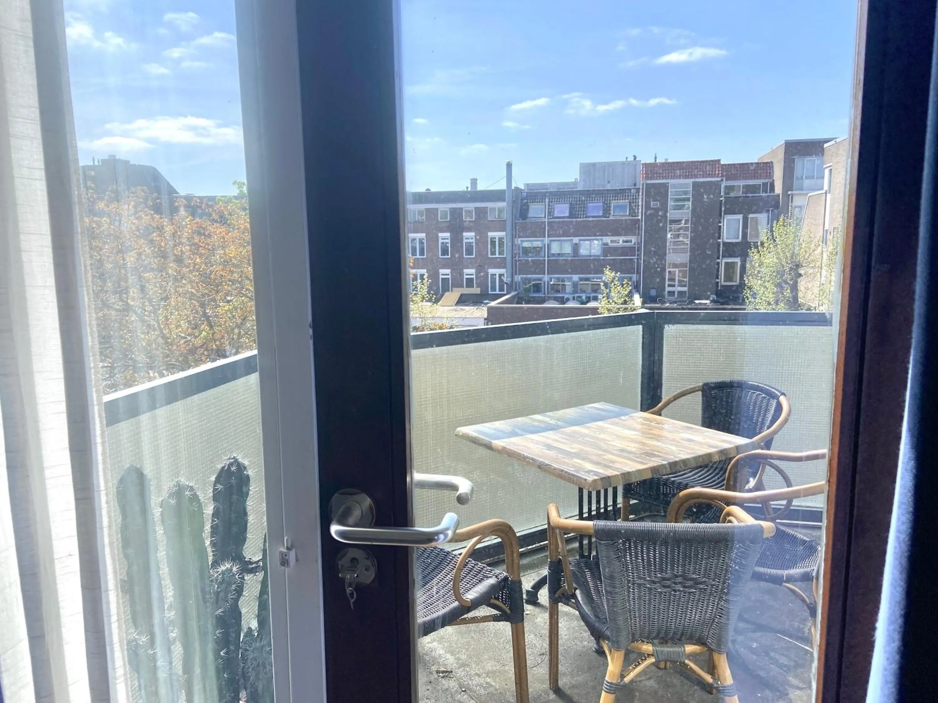 Balcony/Terrace in Bed & Ontbijt Haddock