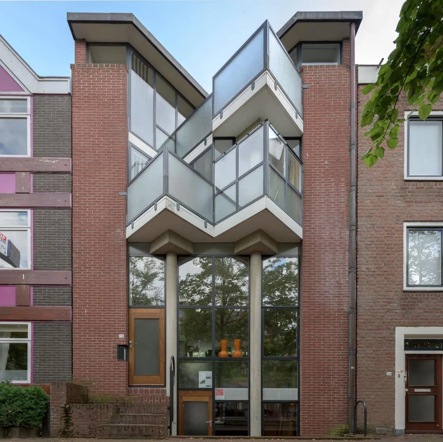 Property building in Bed & Ontbijt Haddock