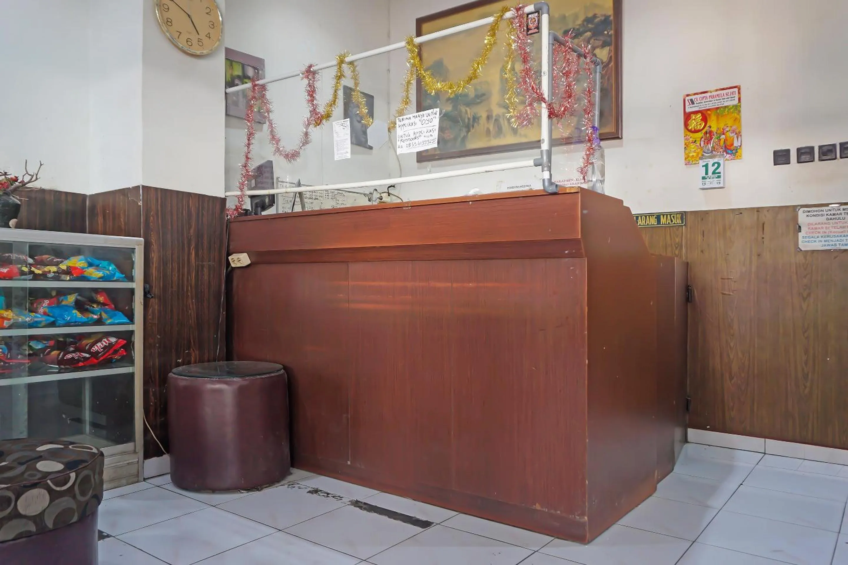 Lobby or reception in Hotel O Diamond Inn Makassar