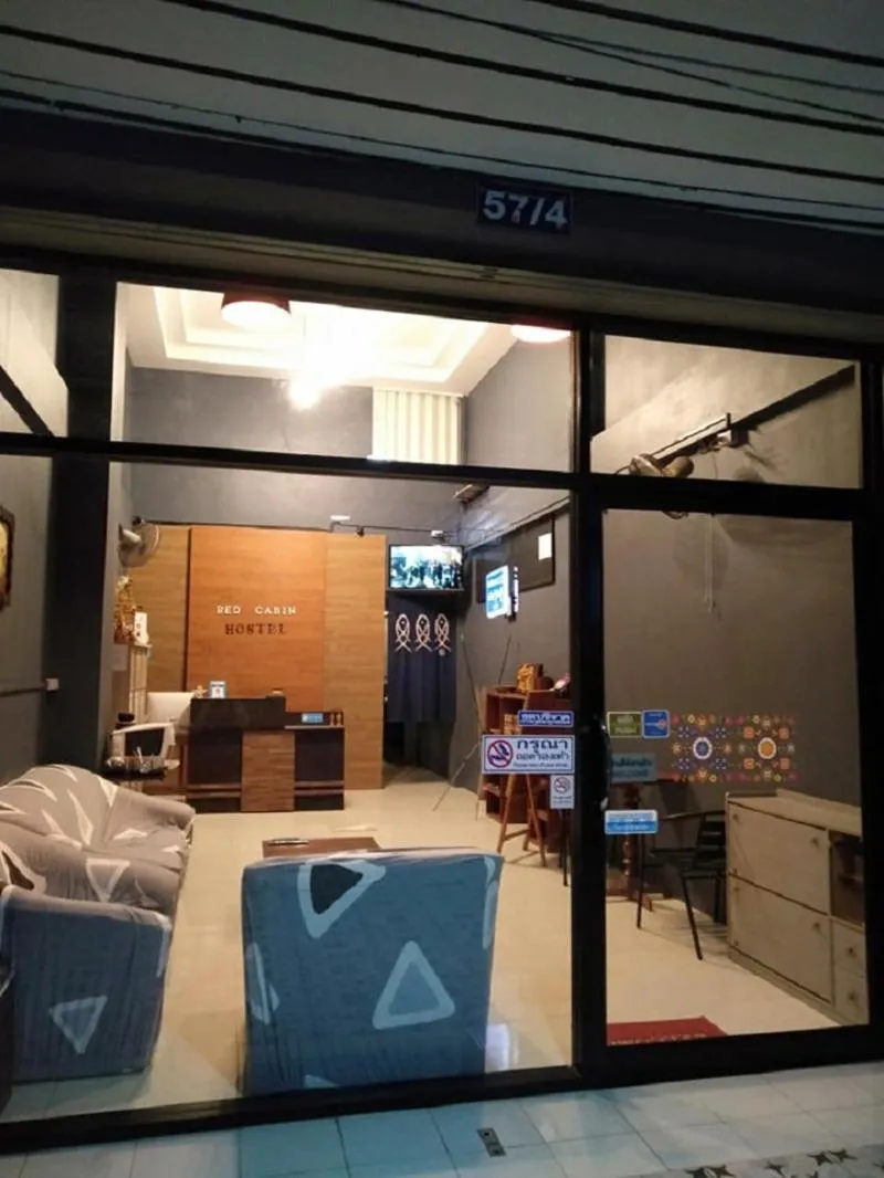 Seating area, Bed in BedCabin