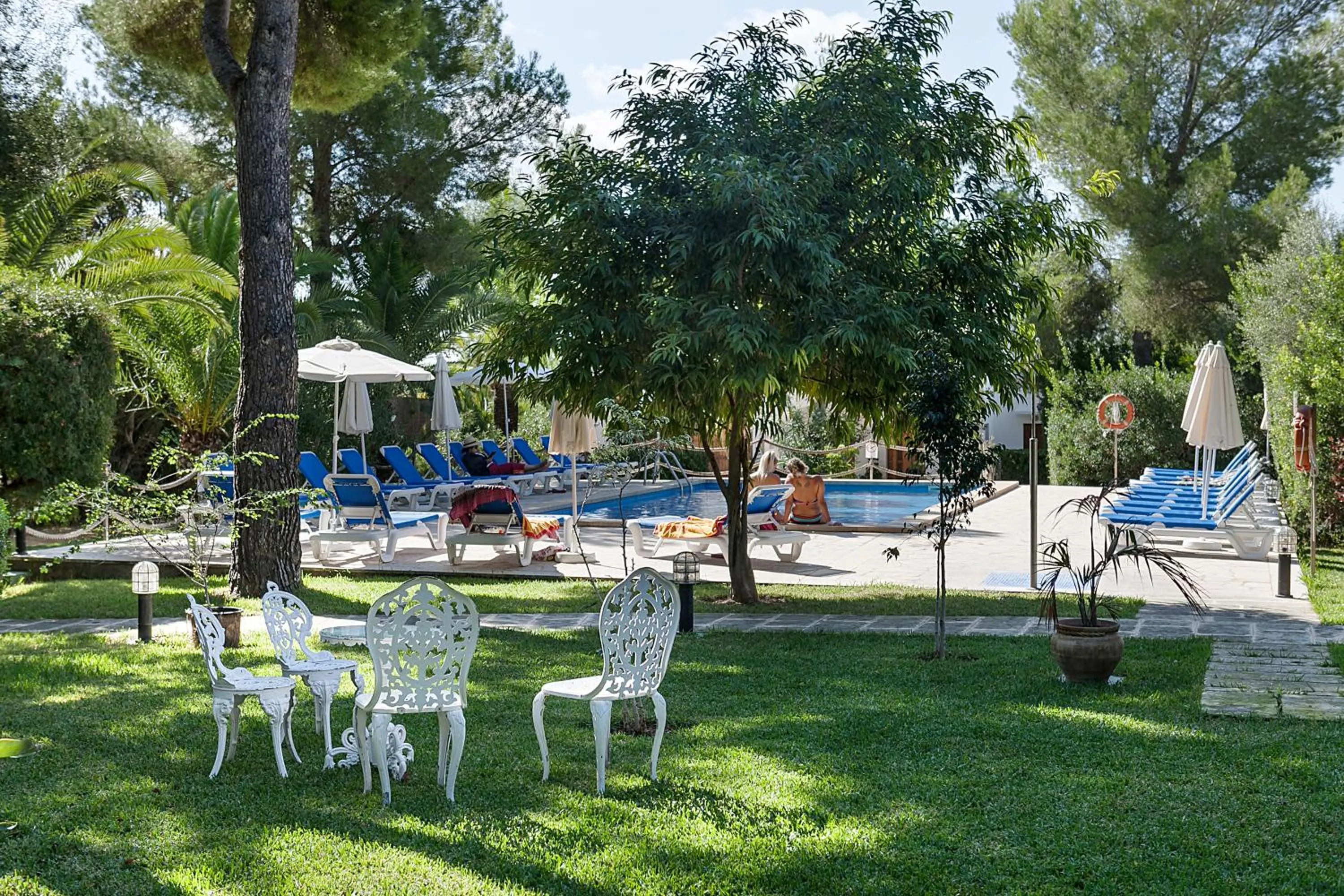 Garden in Apartamentos Cala Murada Tennis