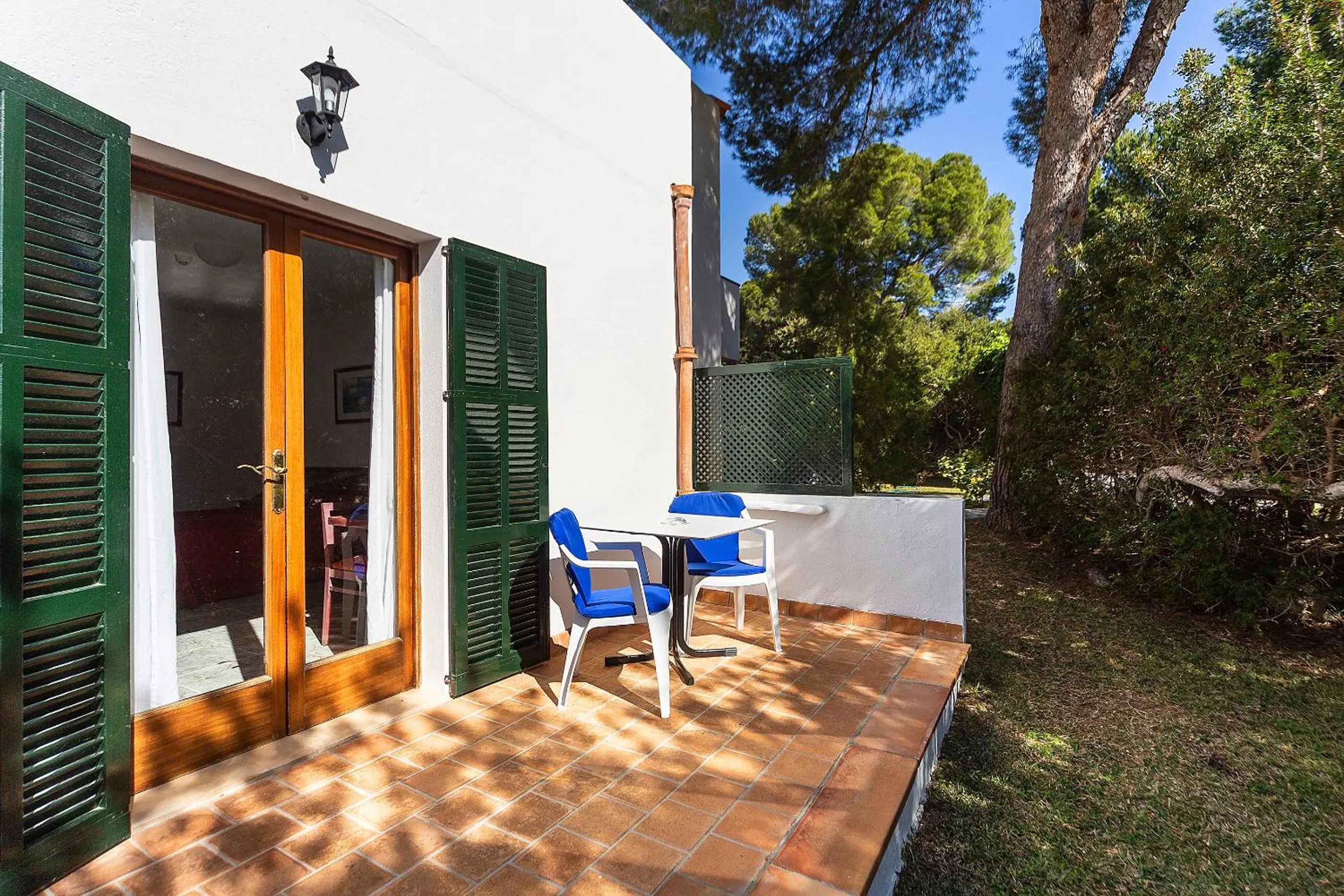 Patio in Apartamentos Cala Murada Tennis