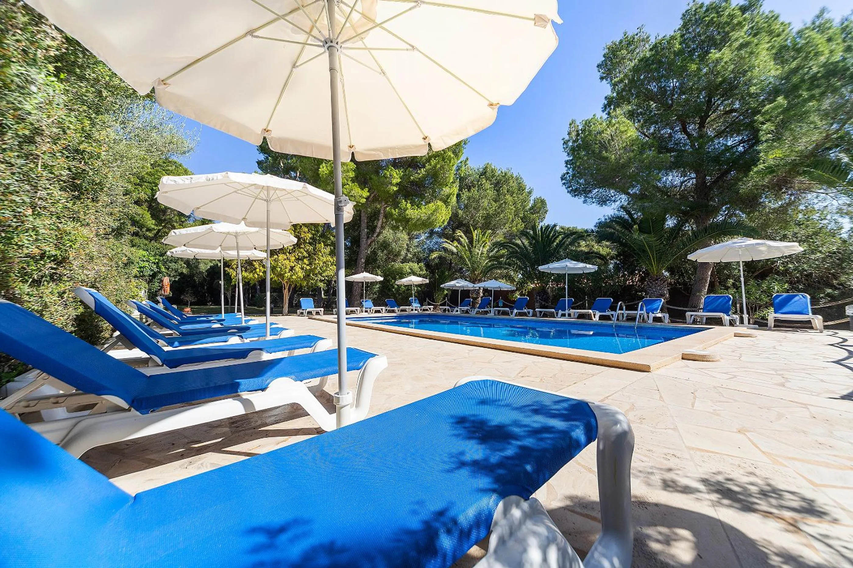 Garden in Apartamentos Cala Murada Tennis