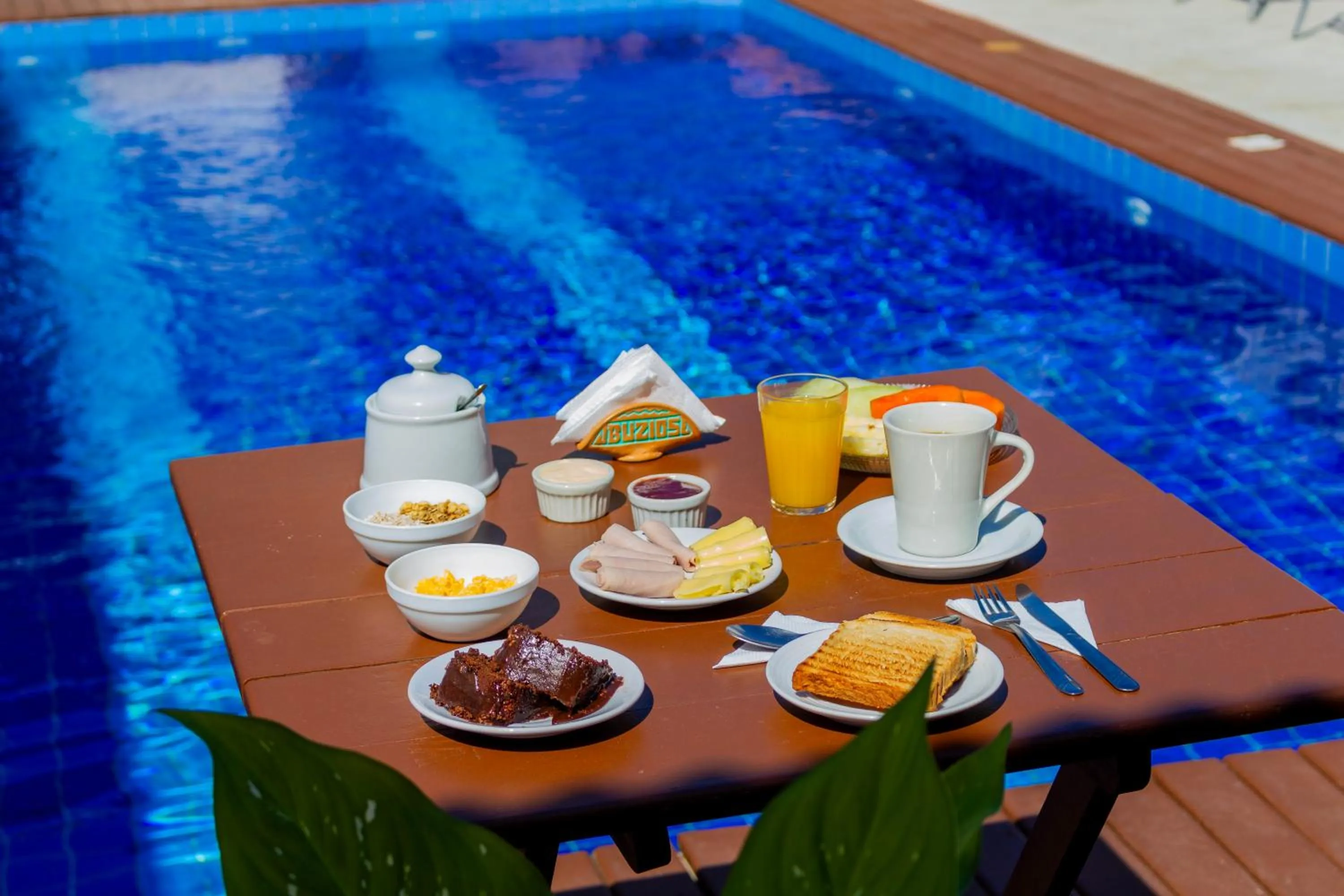 Breakfast in Pousada Brisas de Búzios