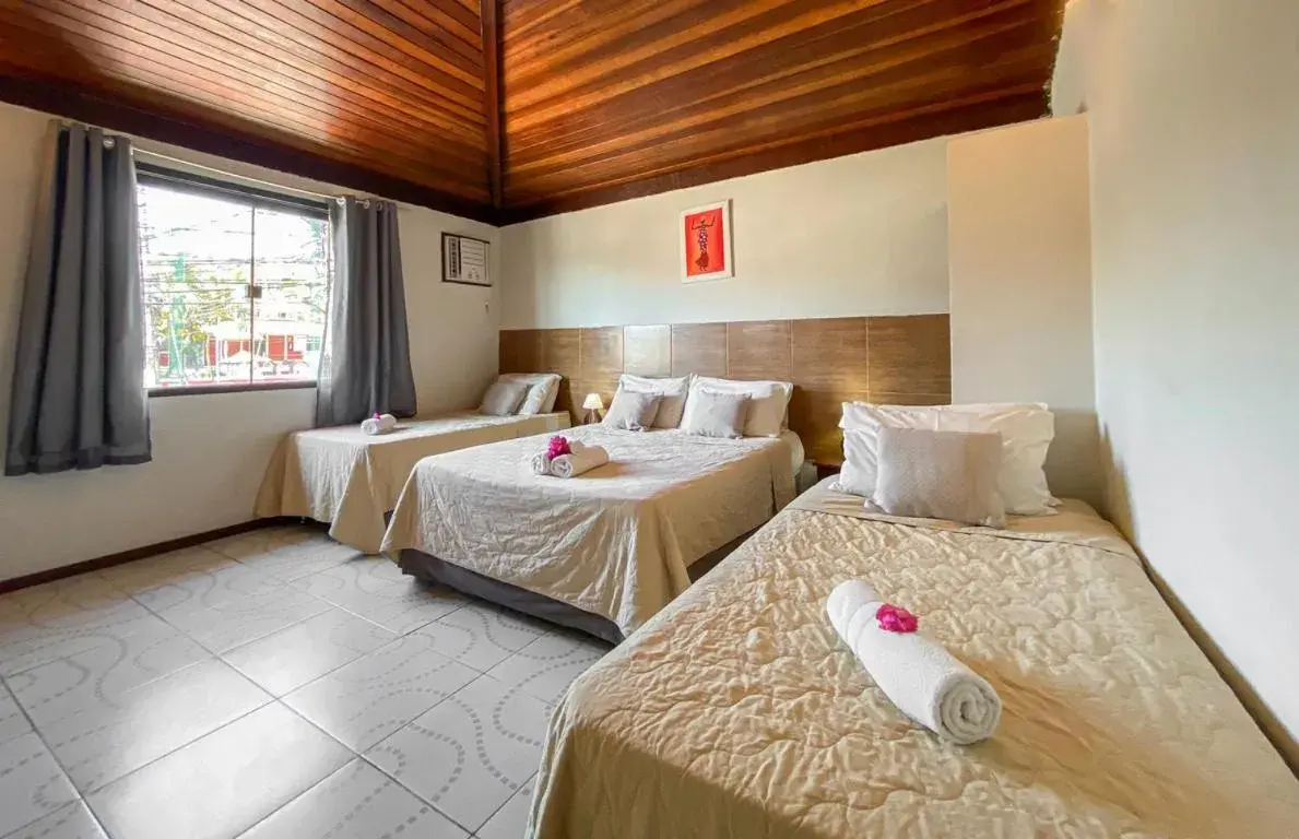 Bed in Pousada Brisas de Búzios Bed in Pousada Brisas de Búzios