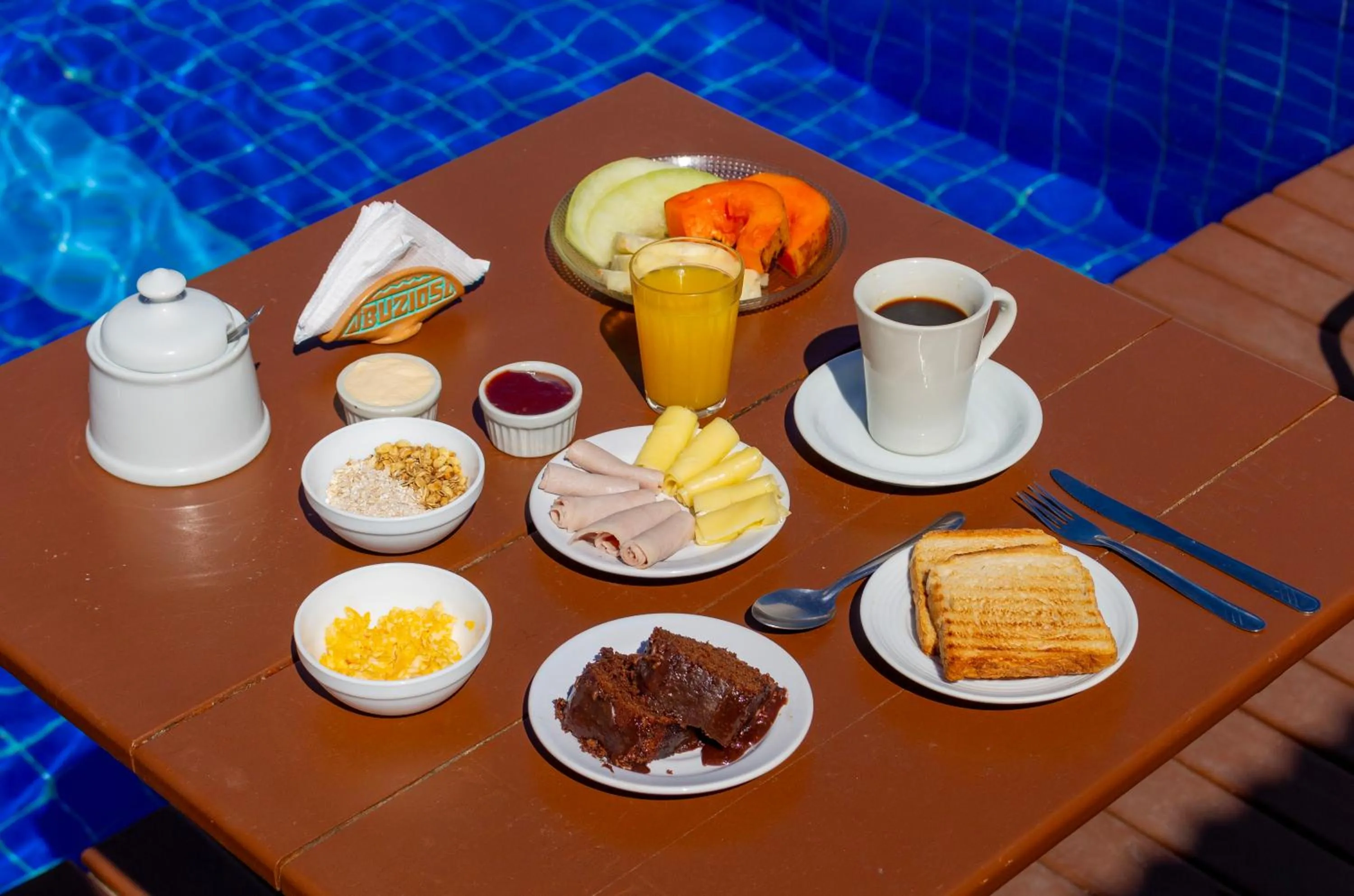 Breakfast in Pousada Brisas de Búzios