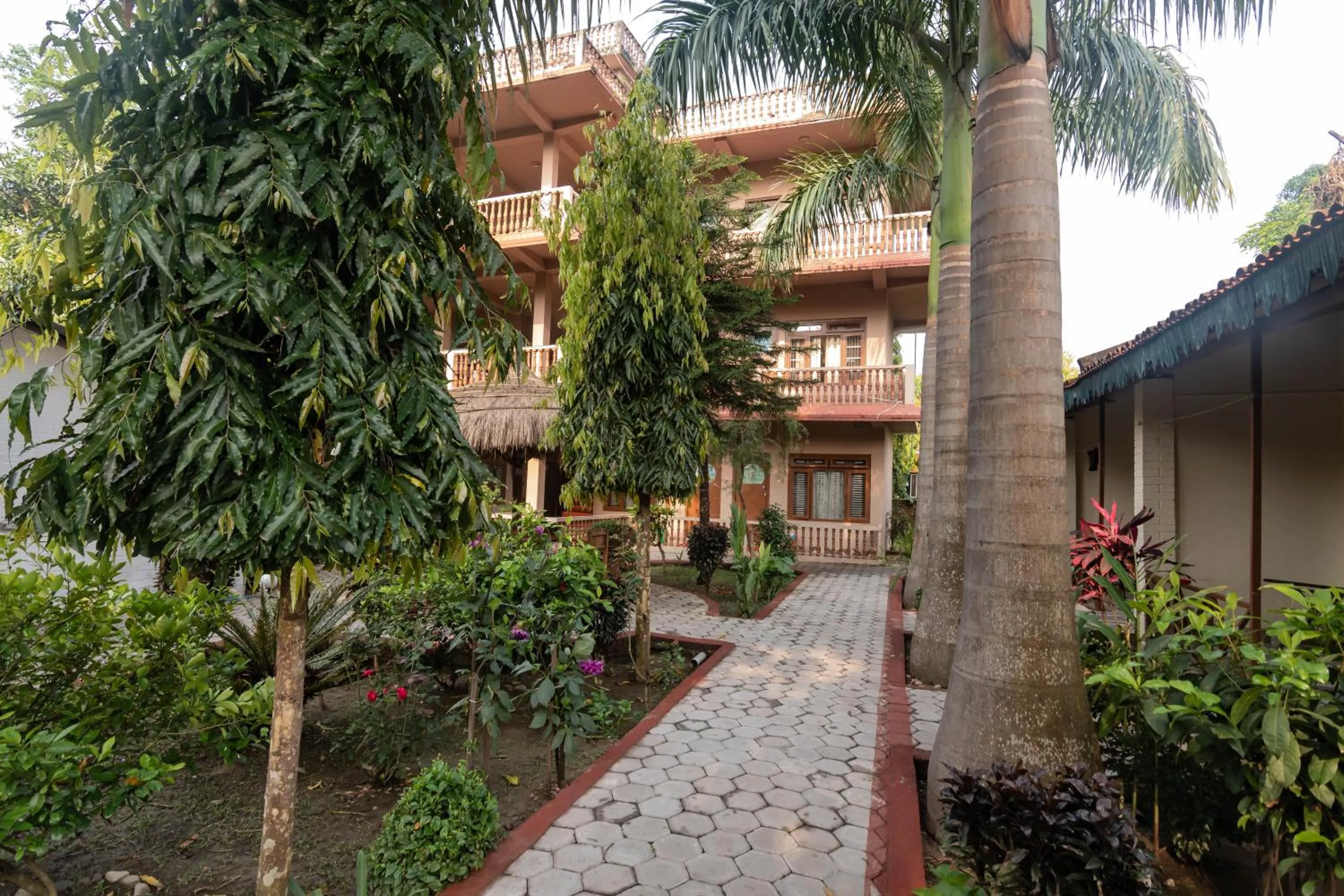 Property building in Eden jungle resort