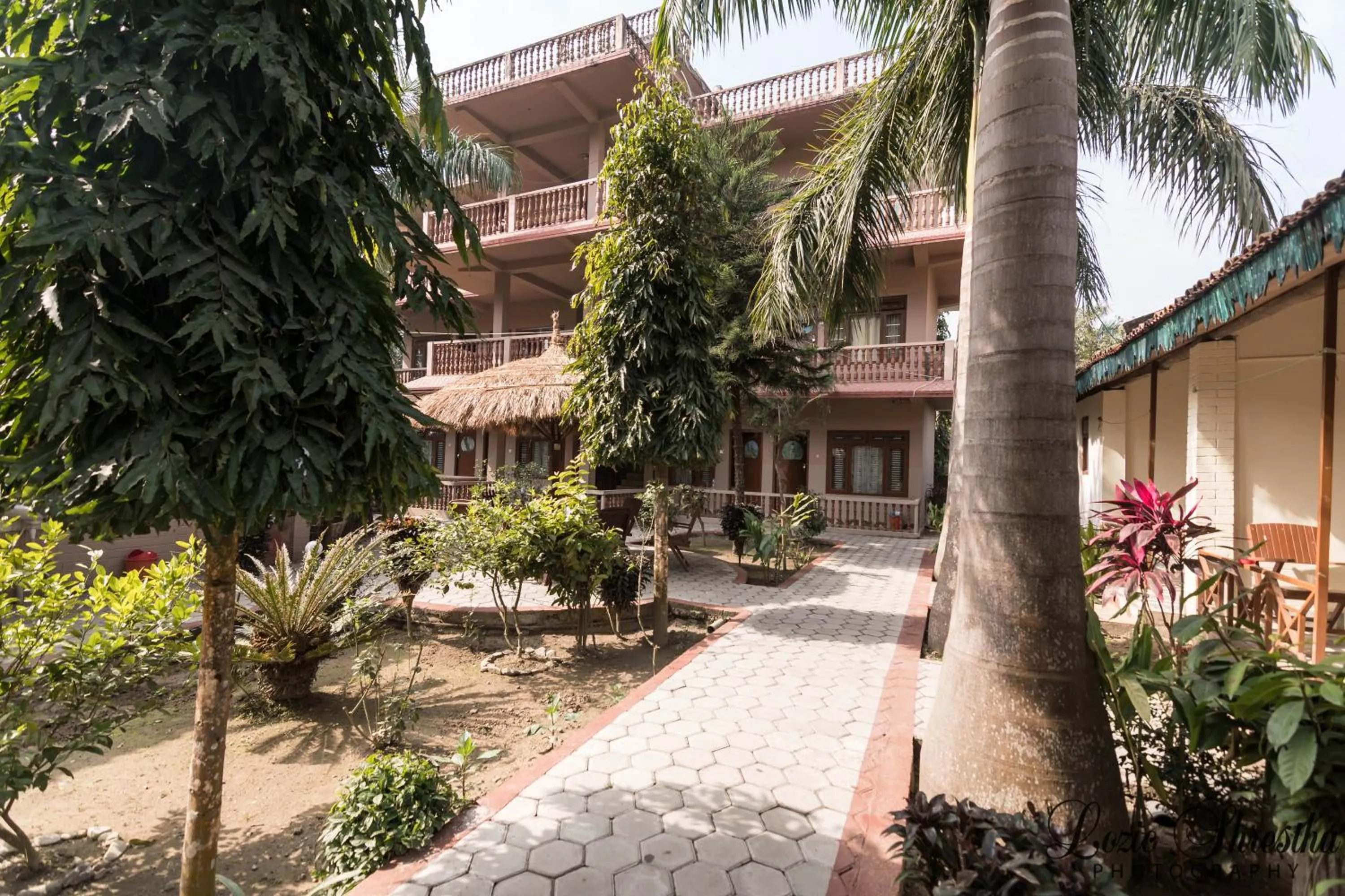 Property building in Eden jungle resort