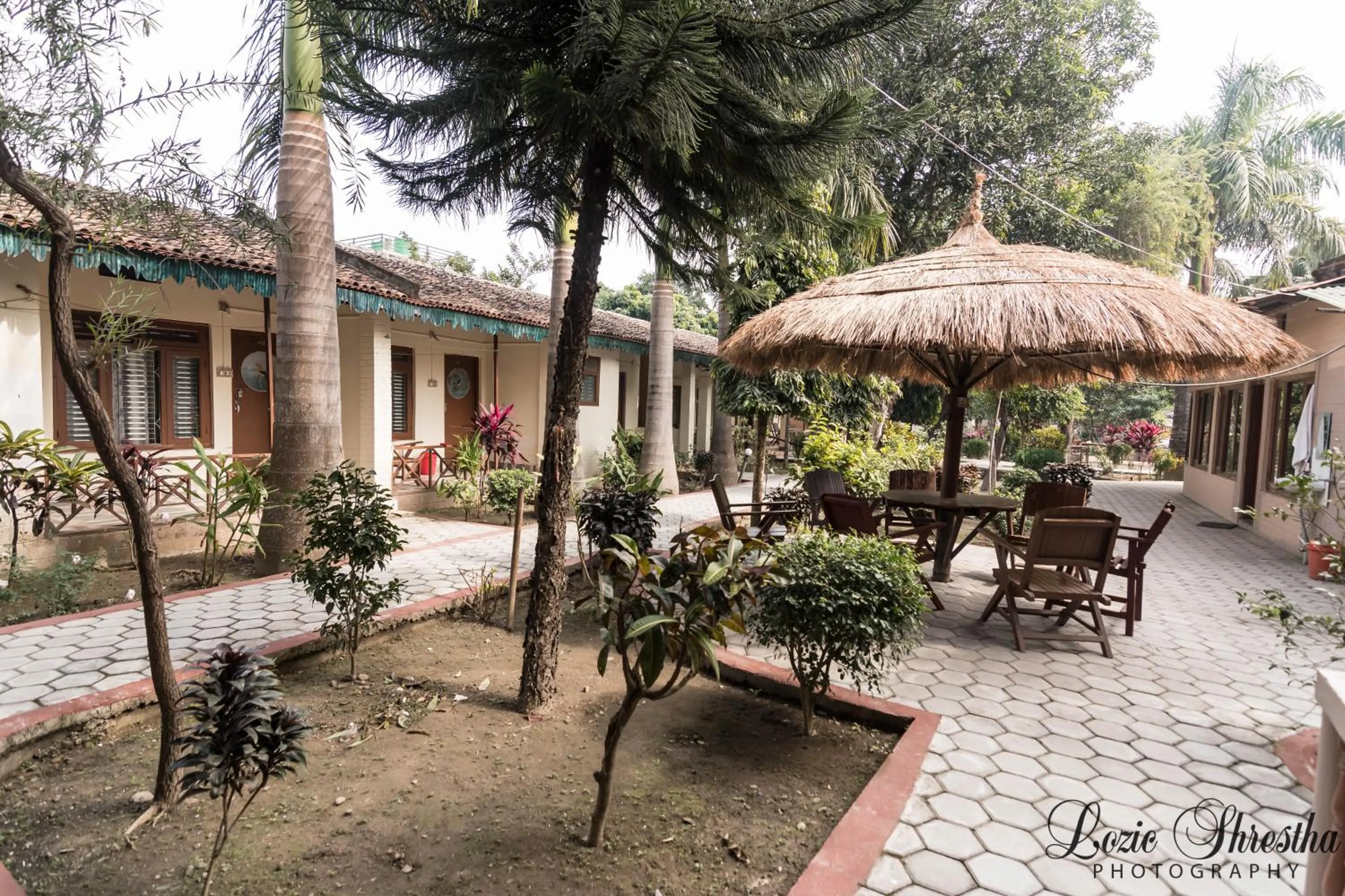 Property building in Eden jungle resort