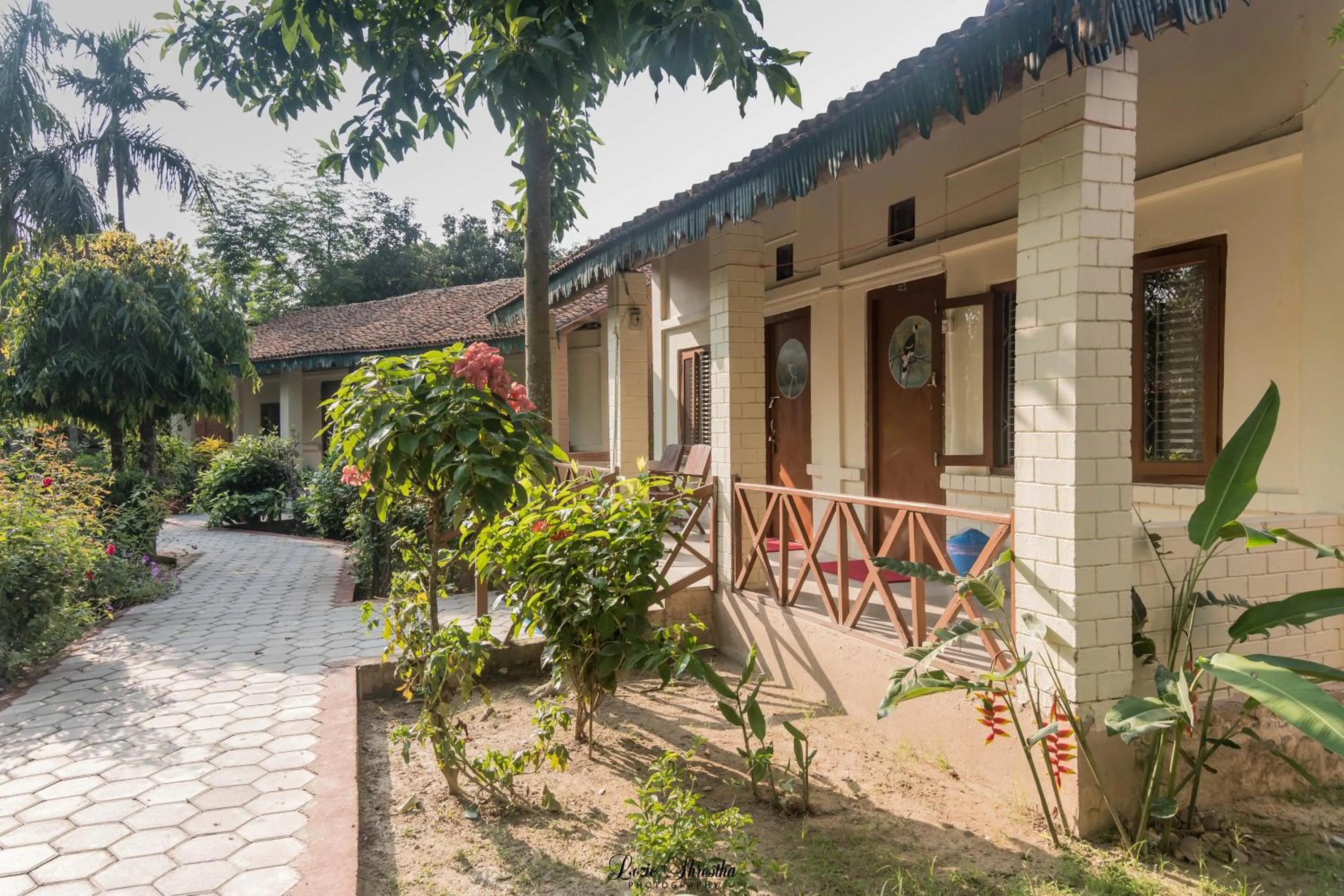 Property building in Eden jungle resort