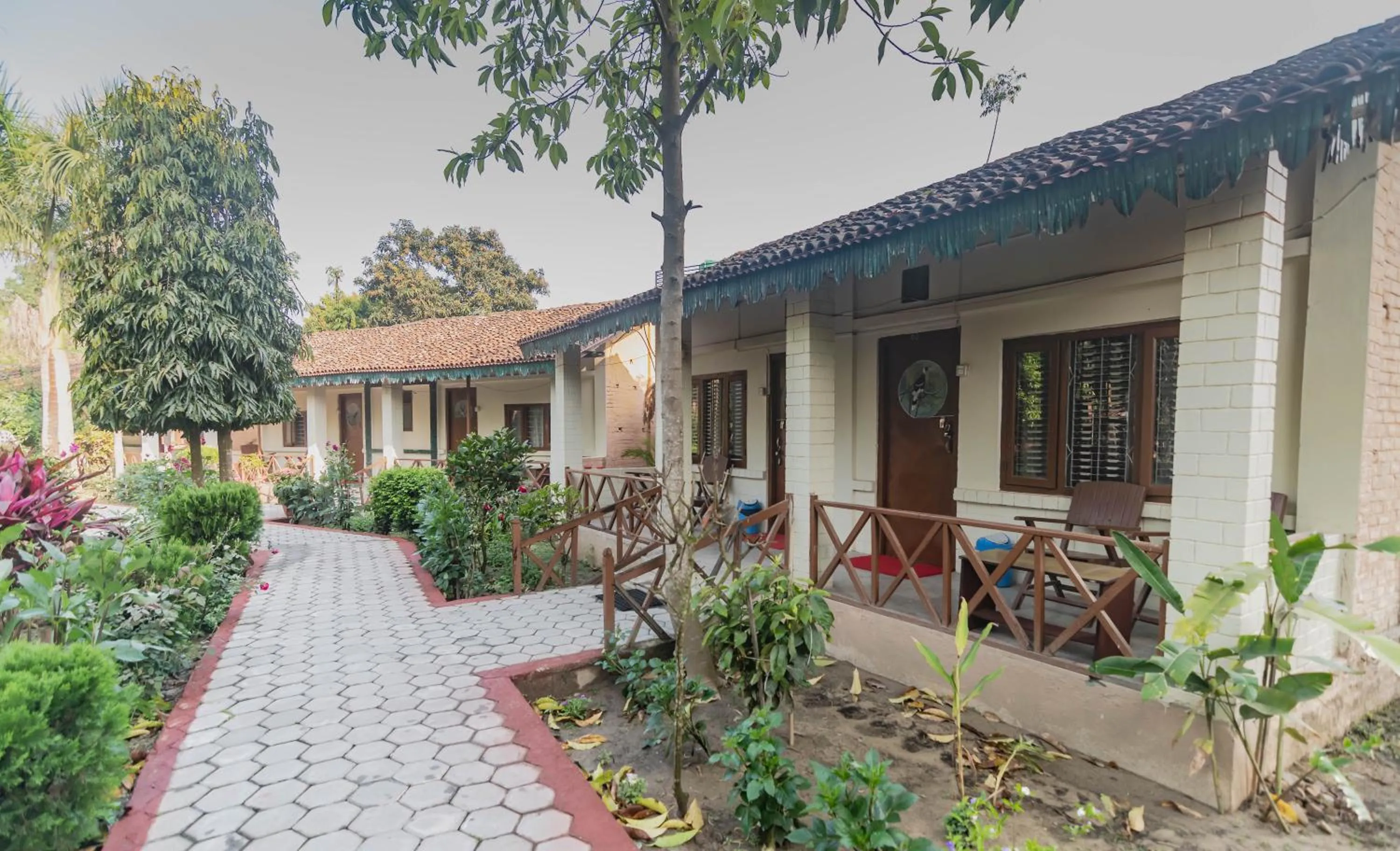 Property building in Eden jungle resort