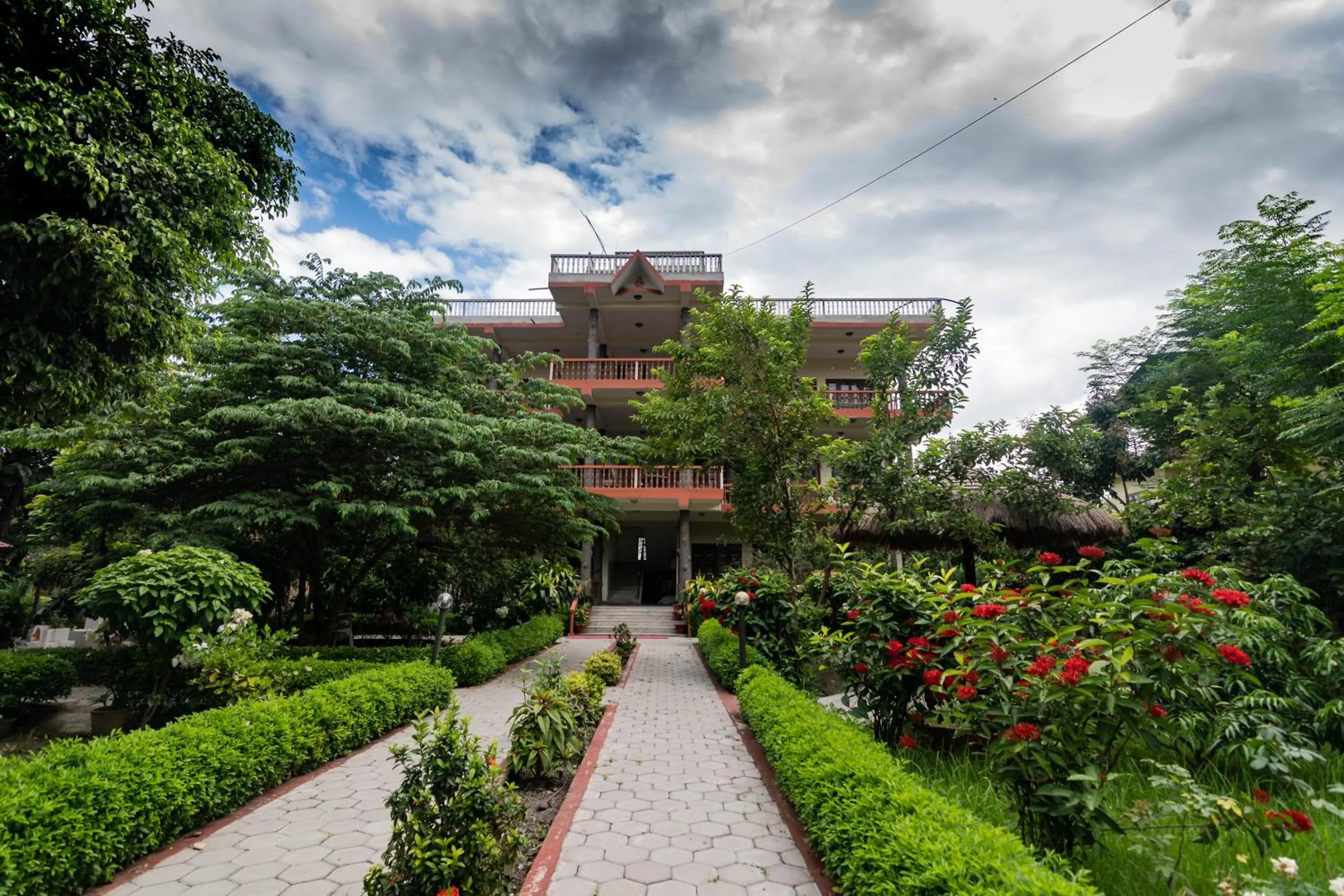 Property building in Eden jungle resort