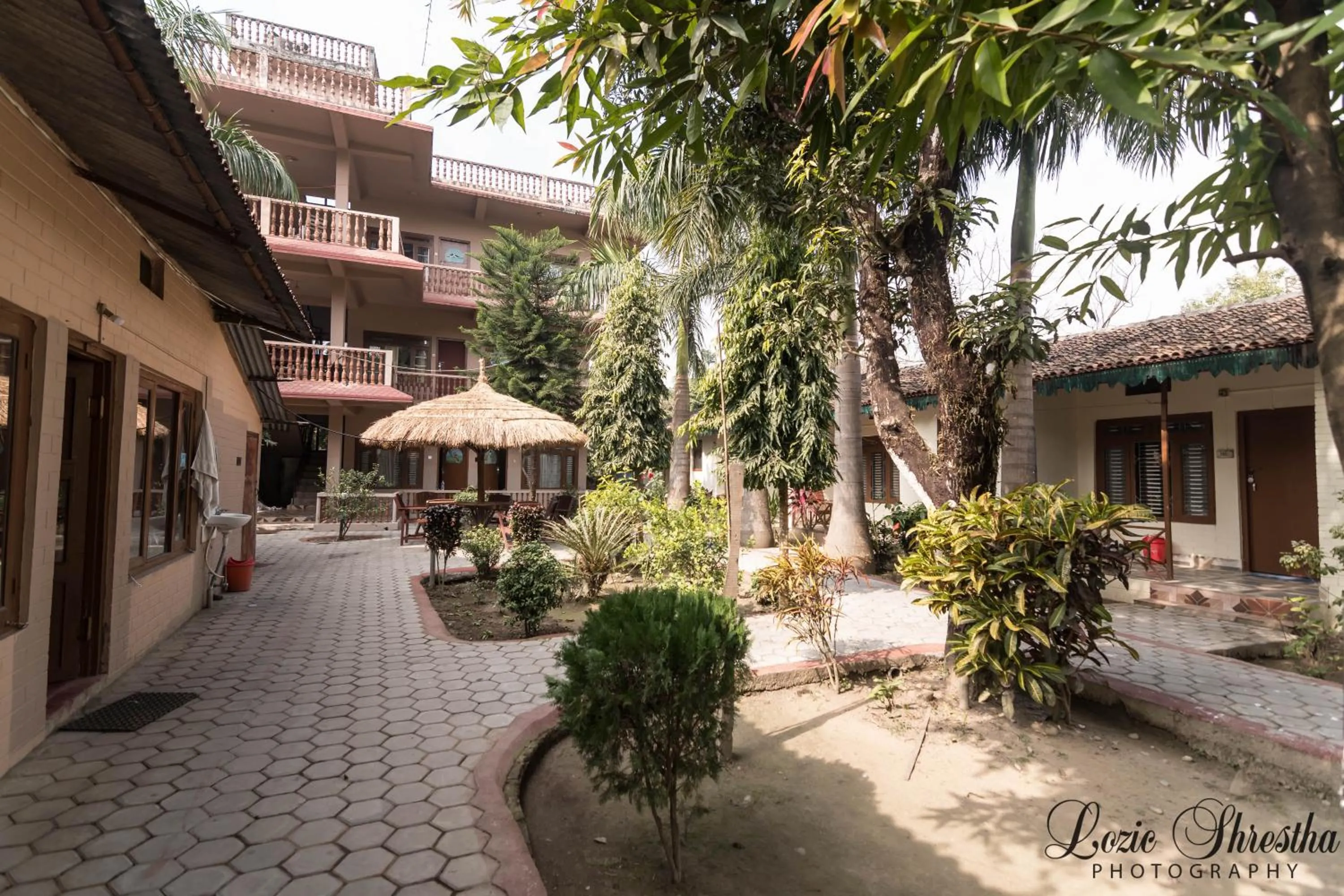 Property building in Eden jungle resort