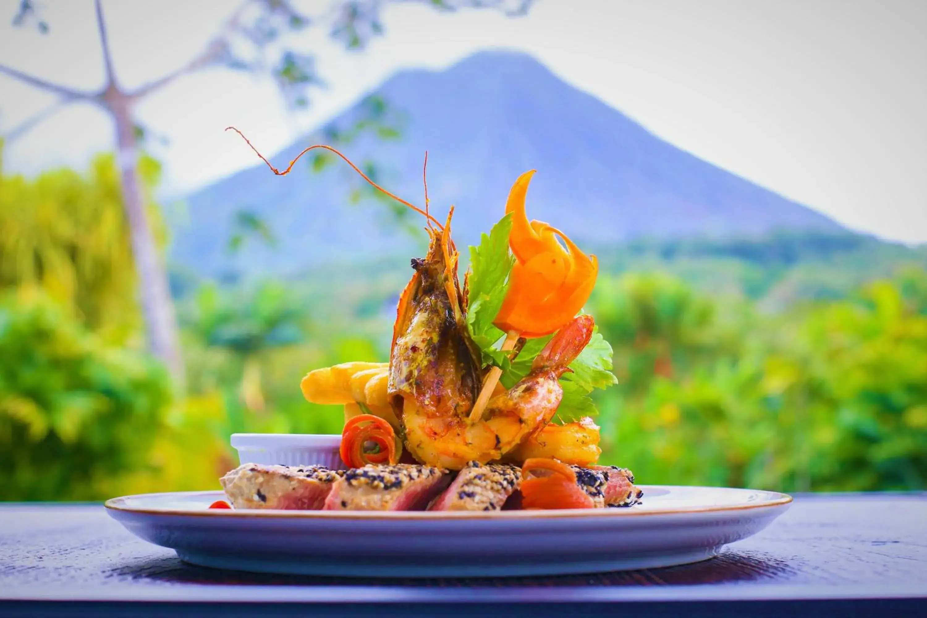 Food and drinks in Arenal Paraiso Resort Spa & Thermo Mineral Hot Springs Food and drinks in Arenal Paraiso Resort Spa & Thermo Mineral Hot Springs