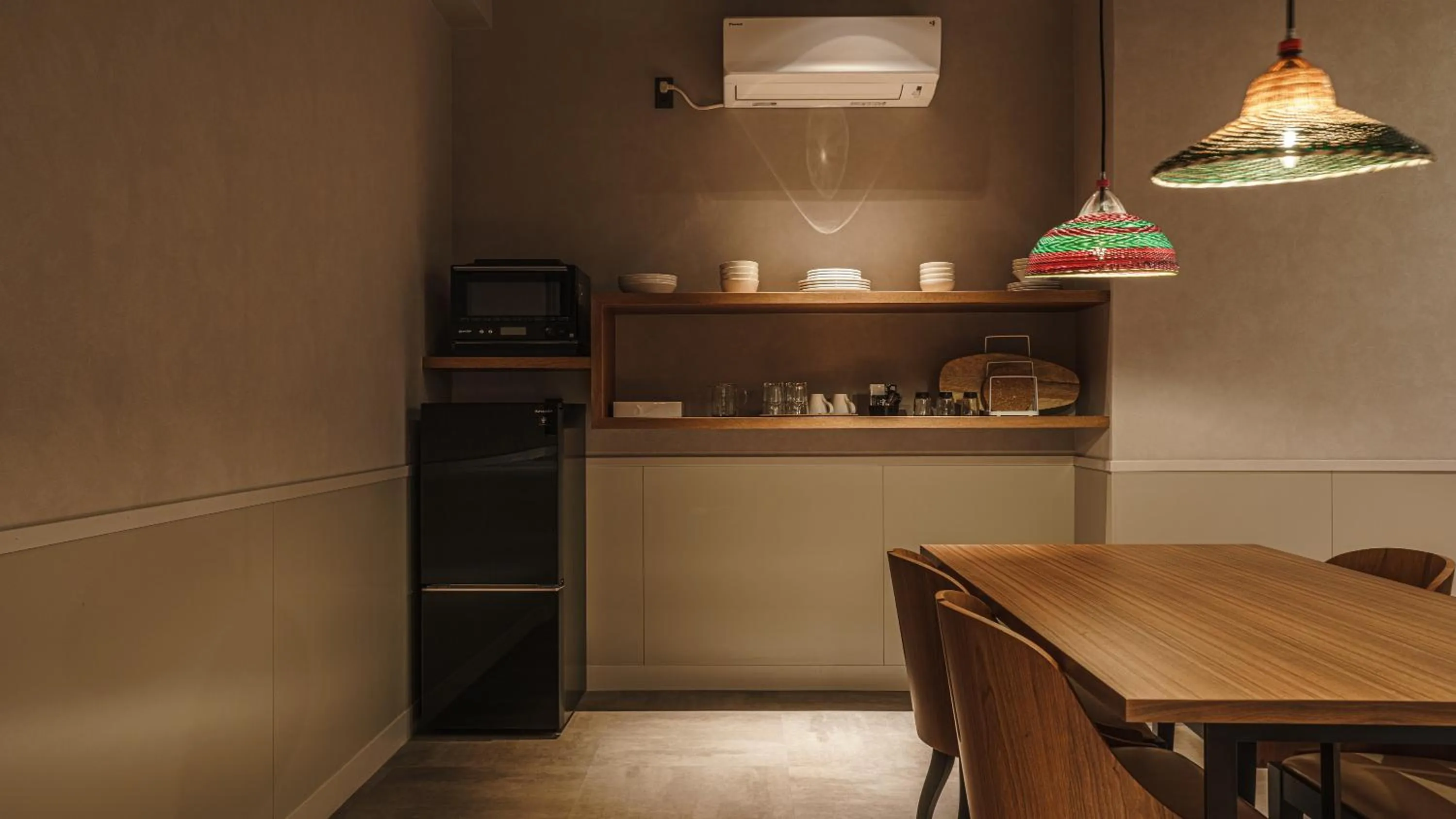 Kitchen or kitchenette in Hotel Aoka Kamigoto