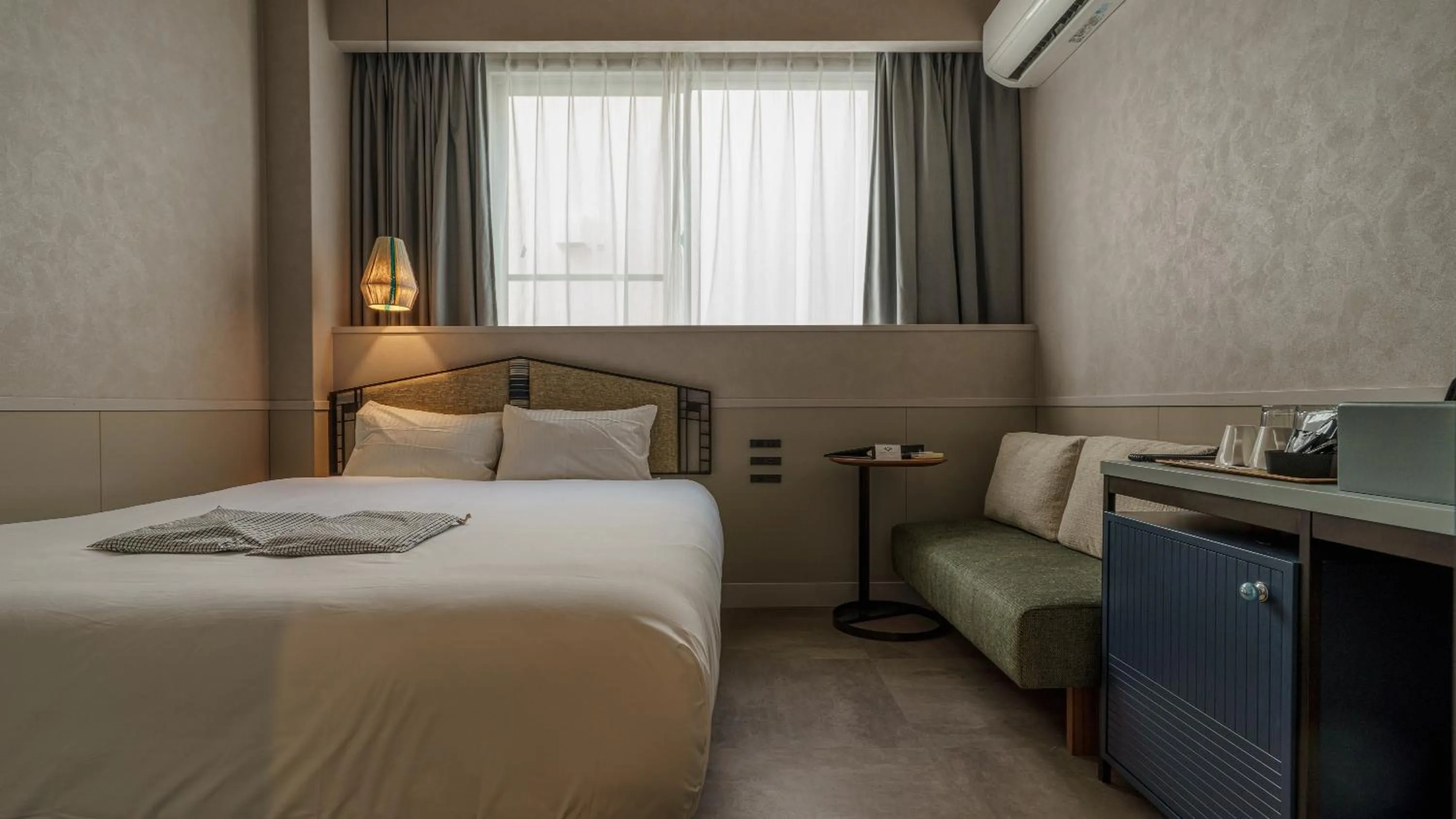 Bed in Hotel Aoka Kamigoto