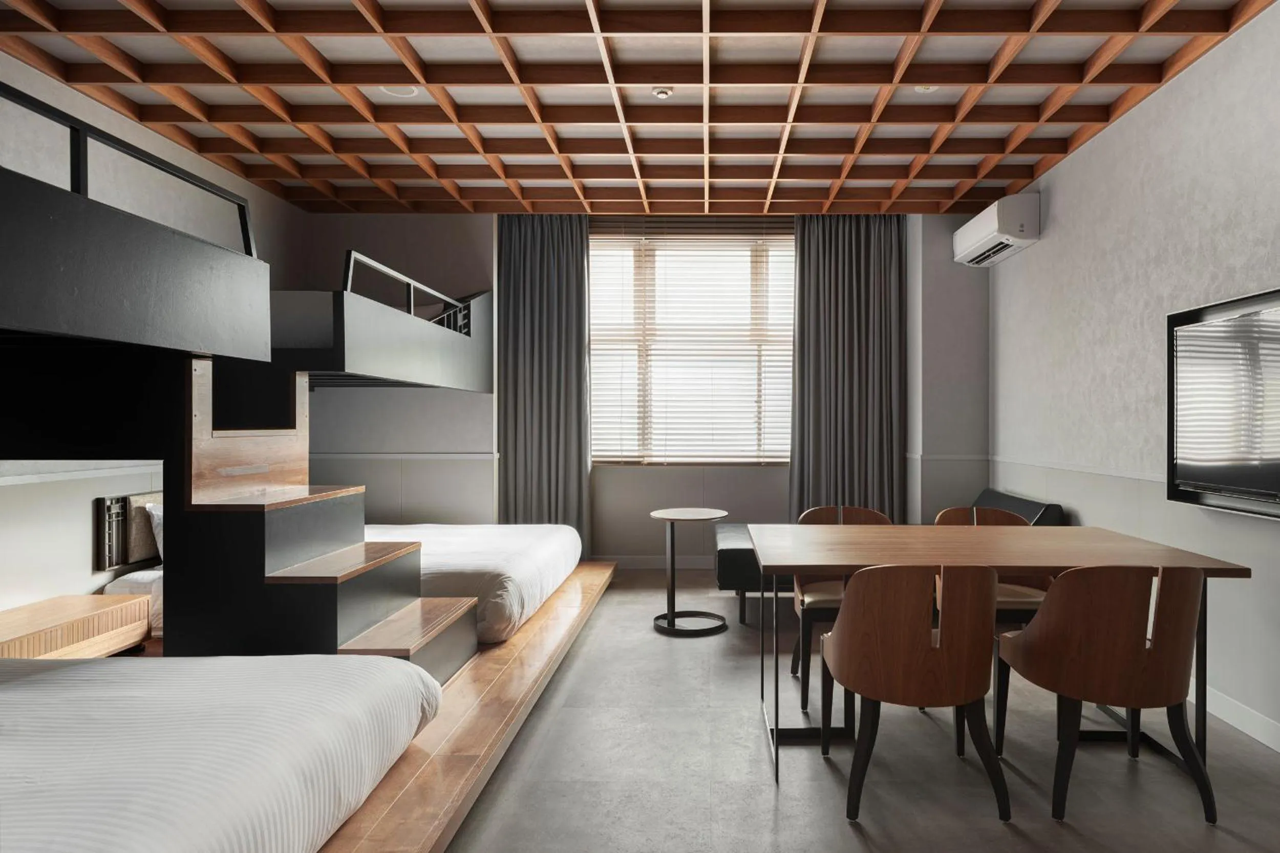 Bed in Hotel Aoka Kamigoto