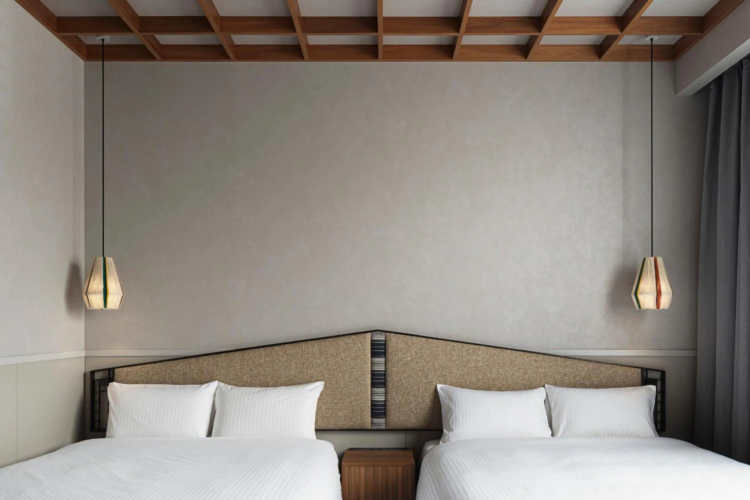 Bed in Hotel Aoka Kamigoto