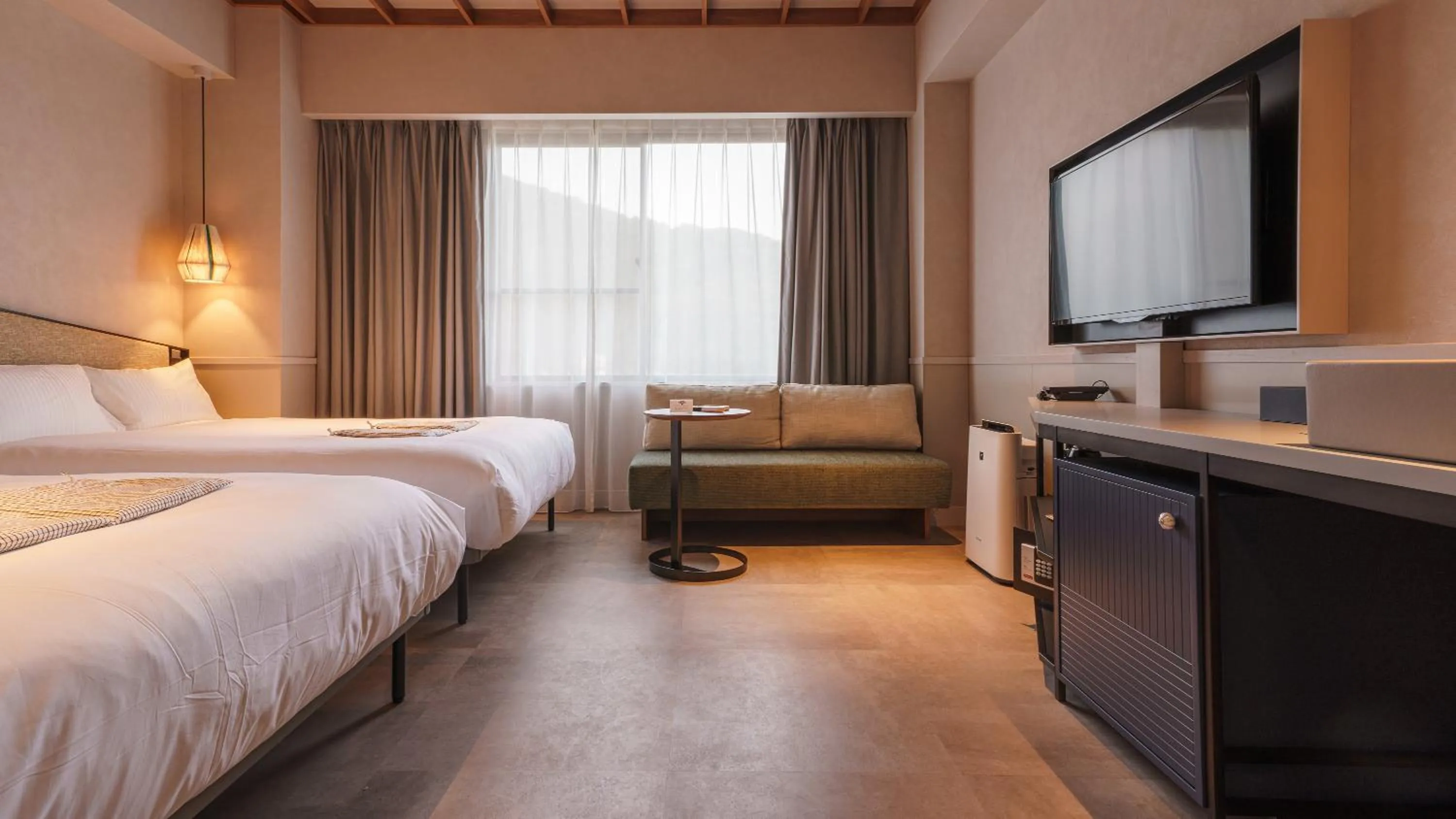 Photo of the whole room, Bed in Hotel Aoka Kamigoto